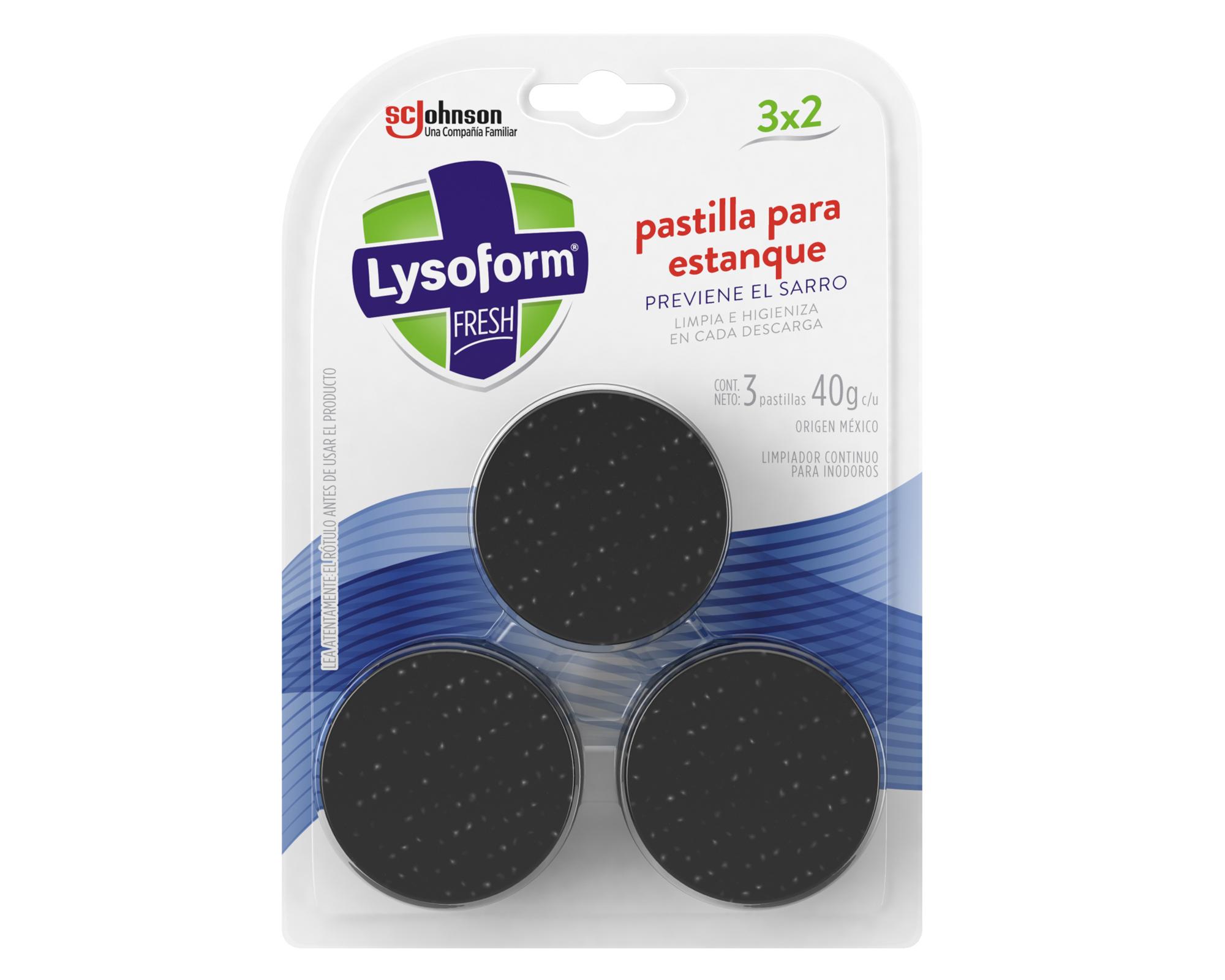 Pastilla estanque 3 unidades Lysoform-0