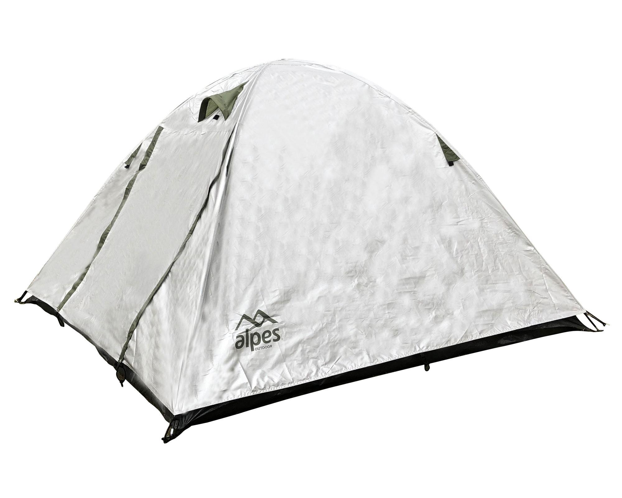 Carpa 4 personas aluminizada Alpes-3
