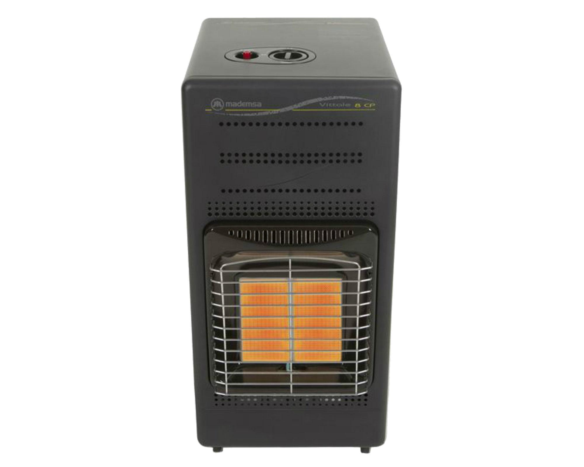 Estufa gas 5 litros Vittale gris-0