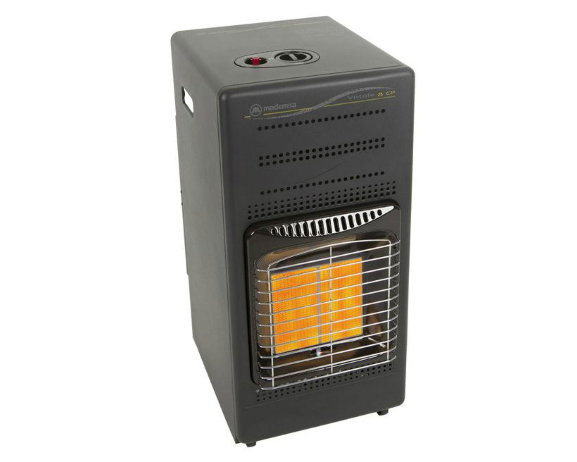 Estufa gas 5 litros Vittale gris-1