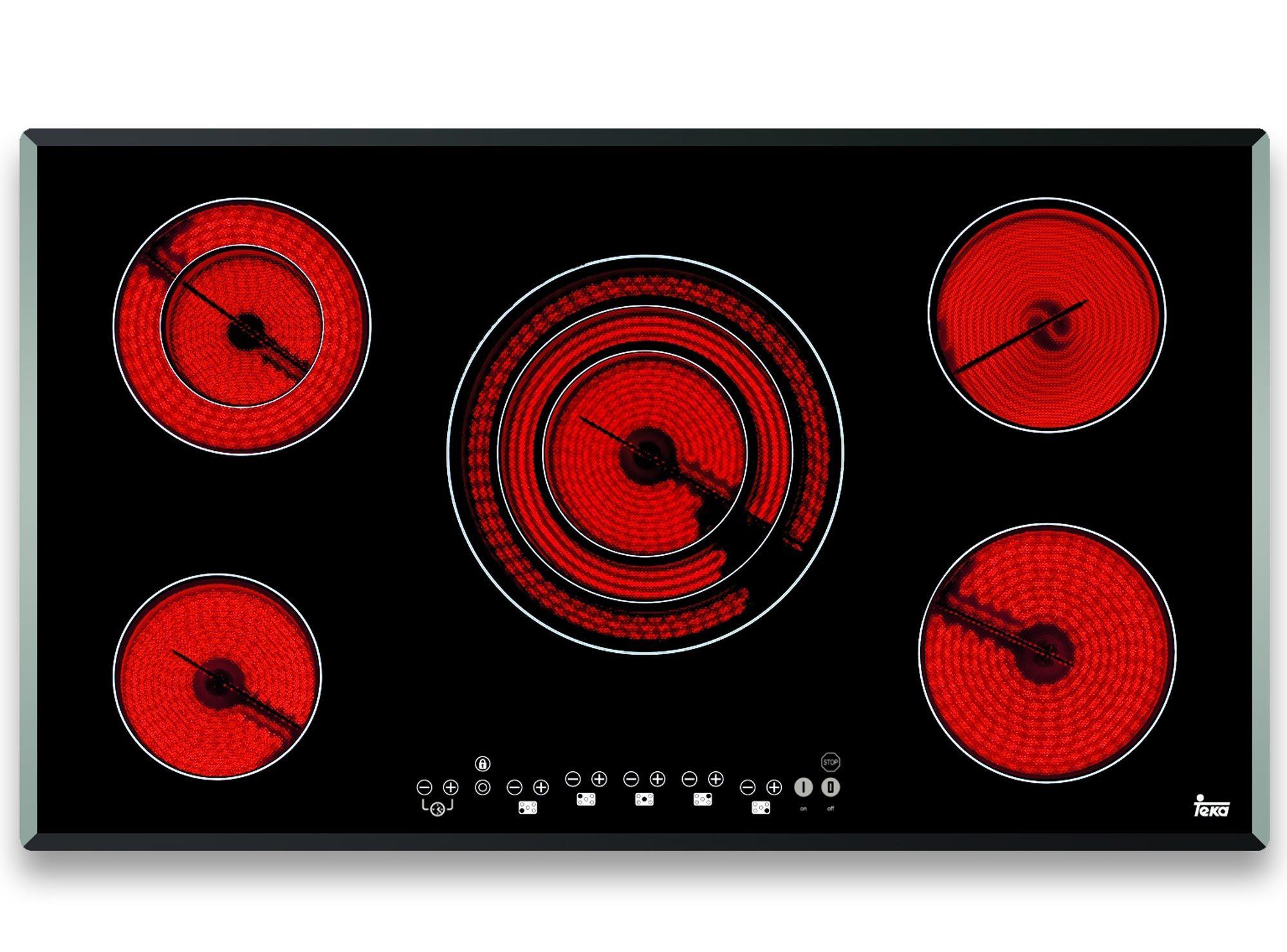 Encimera eléctrica vitrocerámica TR-951 negro Teka-0