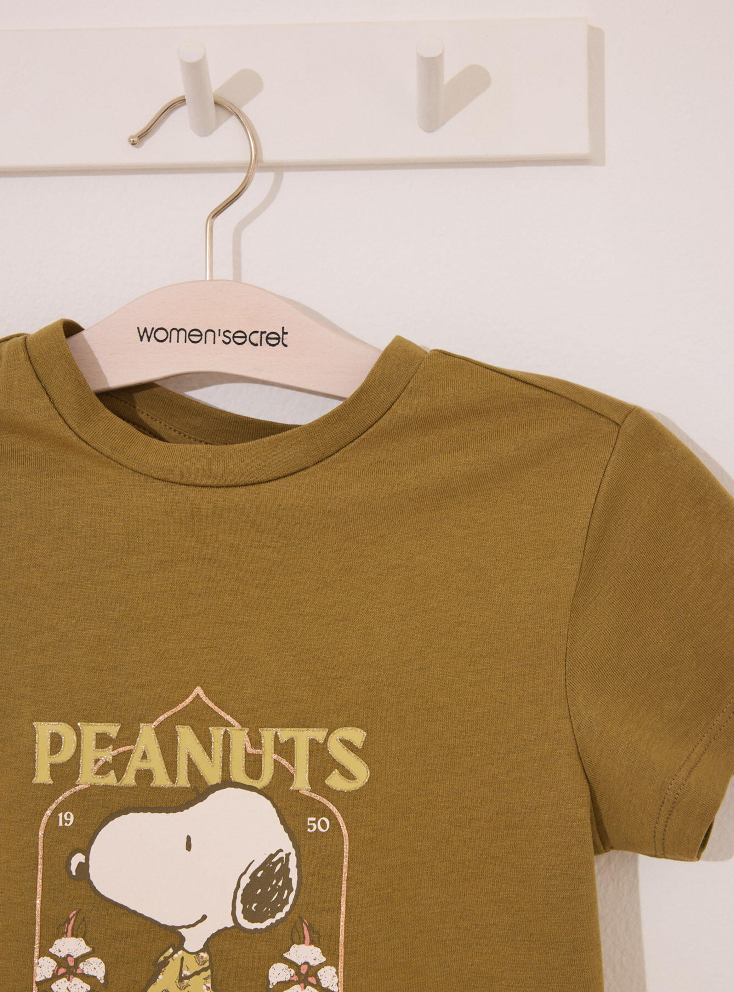 Pijama Corto Infantil Snoopy Algodón-3