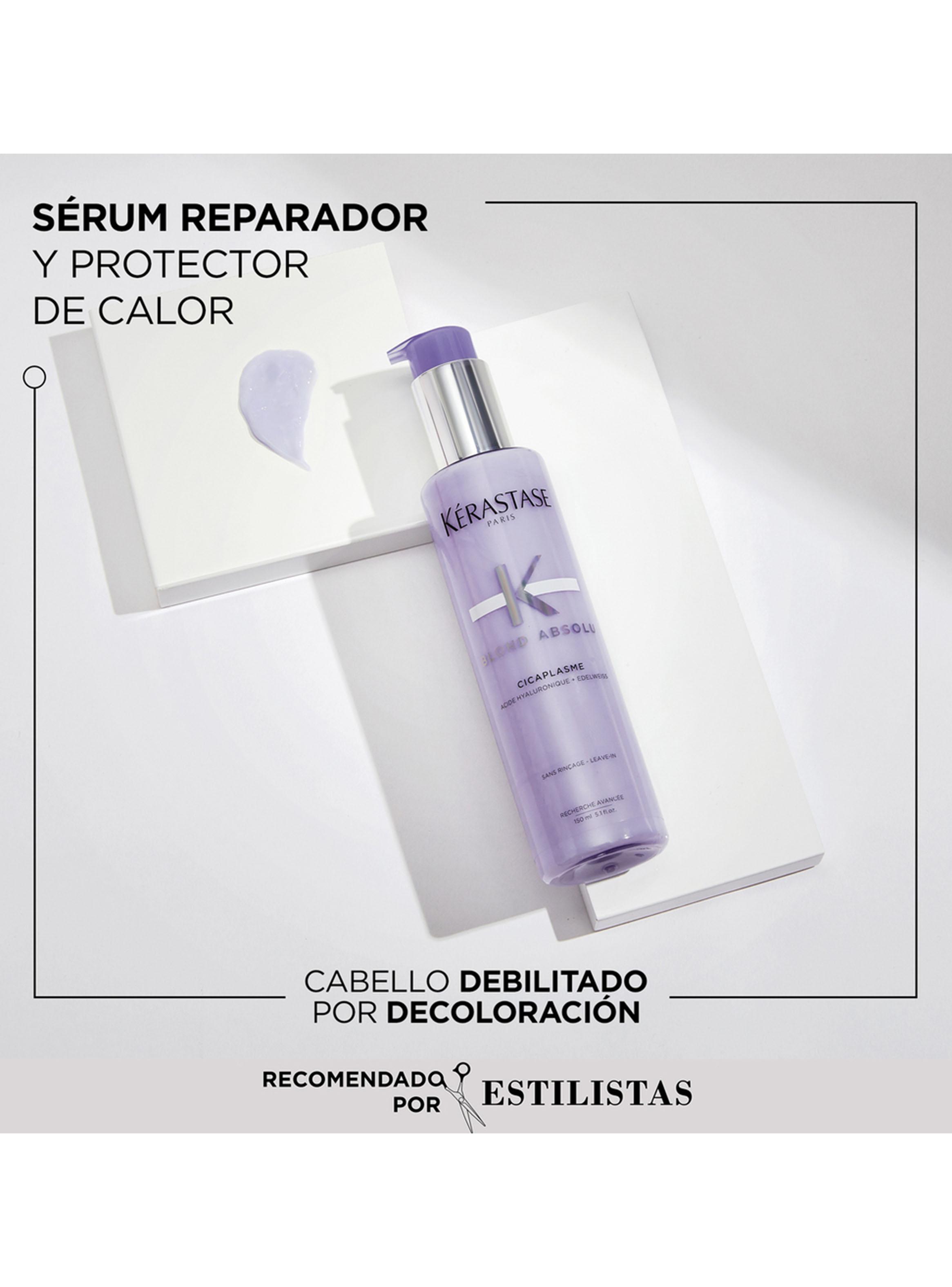 Set Reparación Cabello Rubio Blond Absolu Shampoo 80ml + Acondicionador 75ml + Serum 45ml Kérastase-4