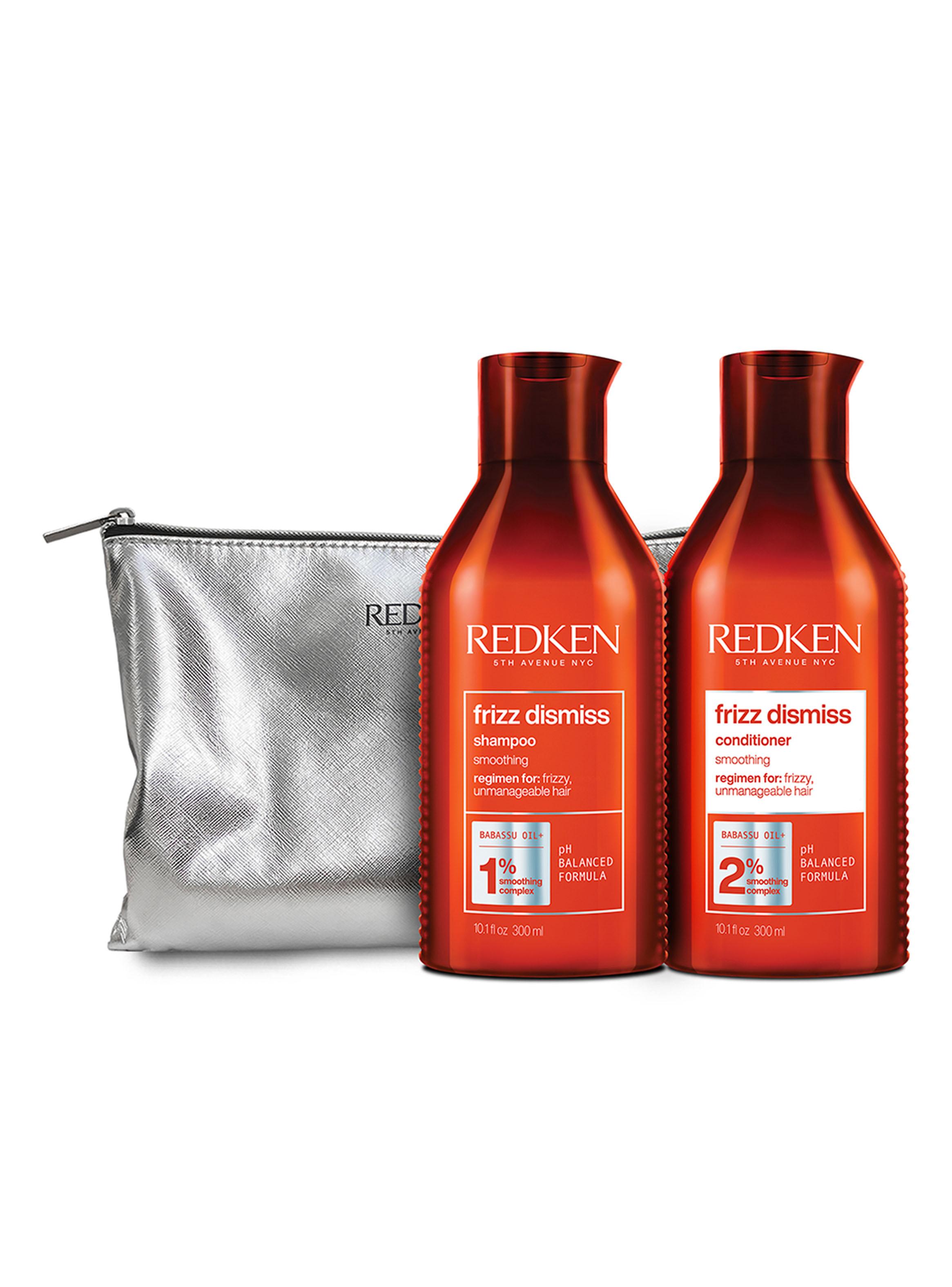 Set Frizz Dismiss Anti Frizz Shampoo 300ml + Acondicionador 300ml Redken-0
