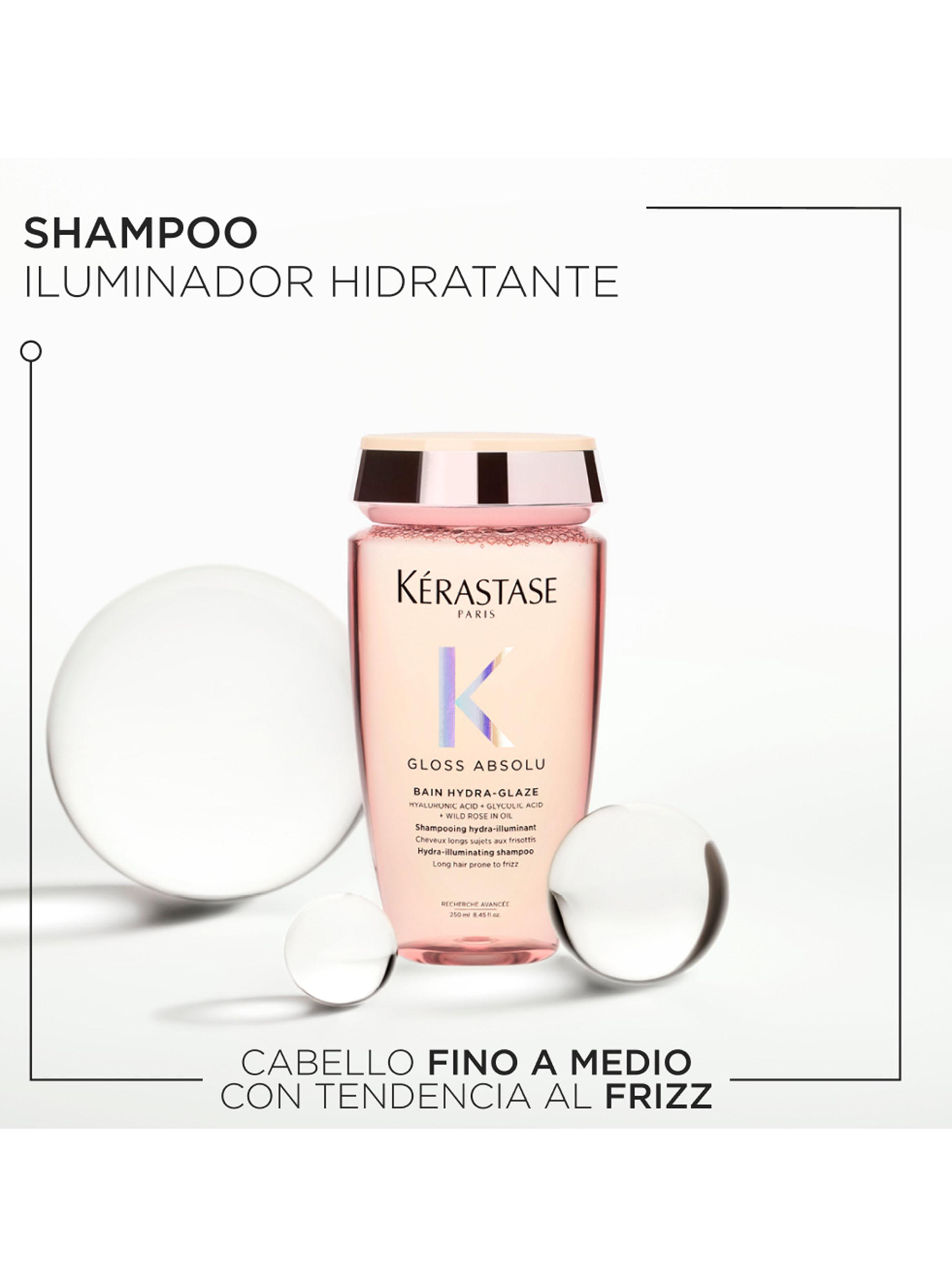 Recarga Shampoo Efecto Gloss Cabello con Tendencia al Frizz Gloss Absolu Bain Hydra-Glaze 500ml-2