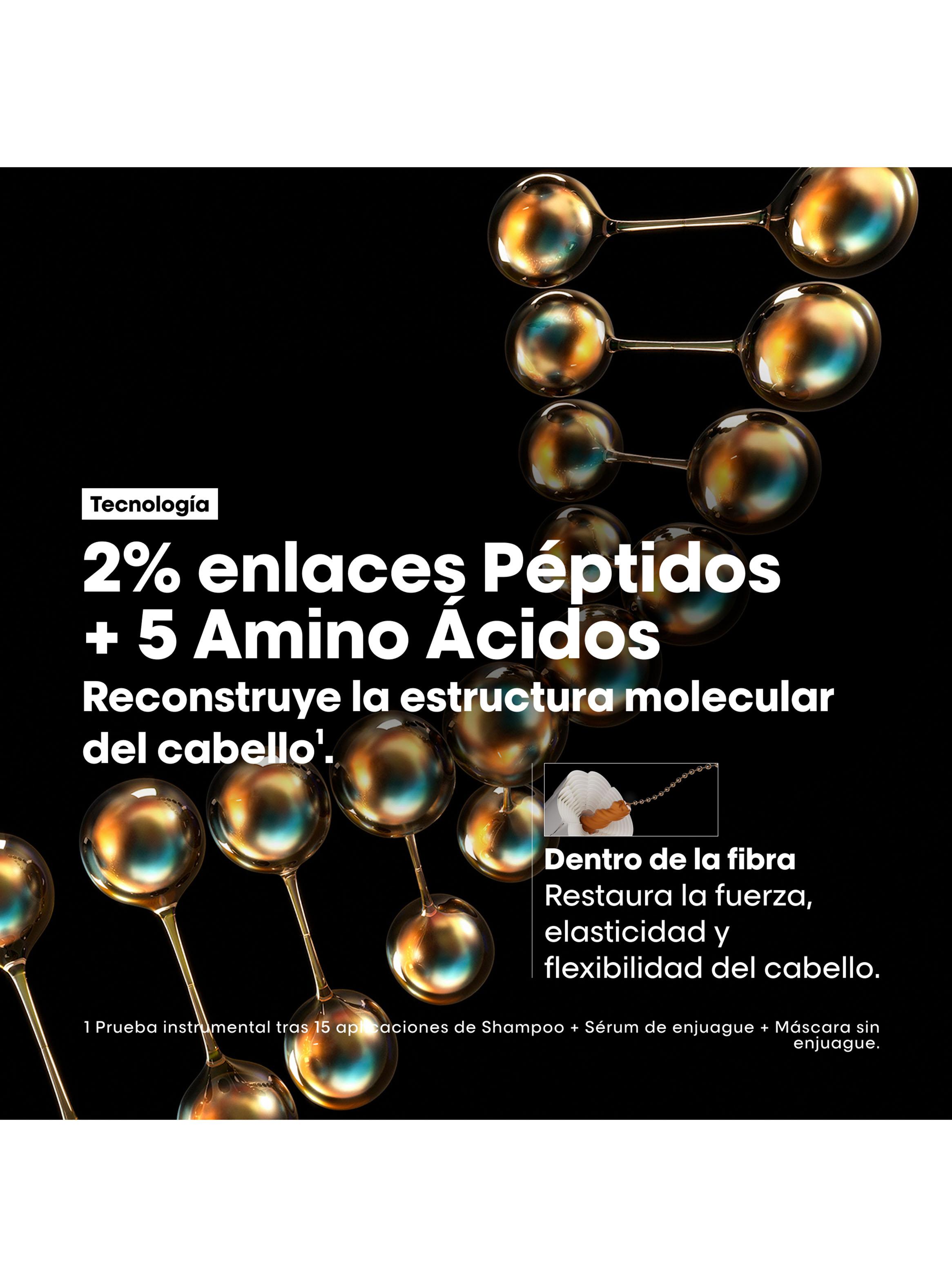 Set Profesional Reparación Molecular Shampoo 300ml + Máscara 75ml + Leave-in 50ml Absolut Repair-5