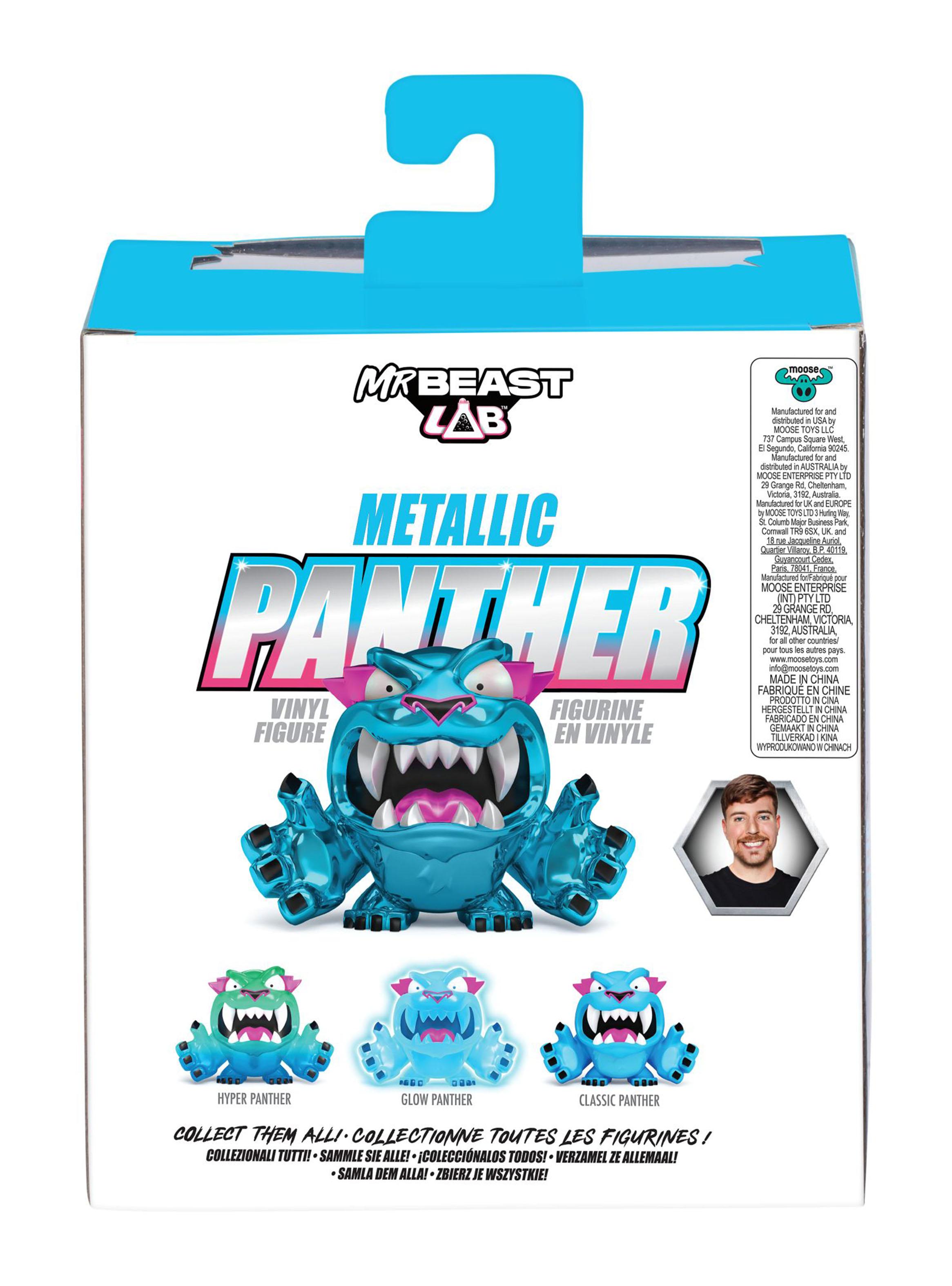 Figura de Acción Metallic Panther Mr Beast Lab-4