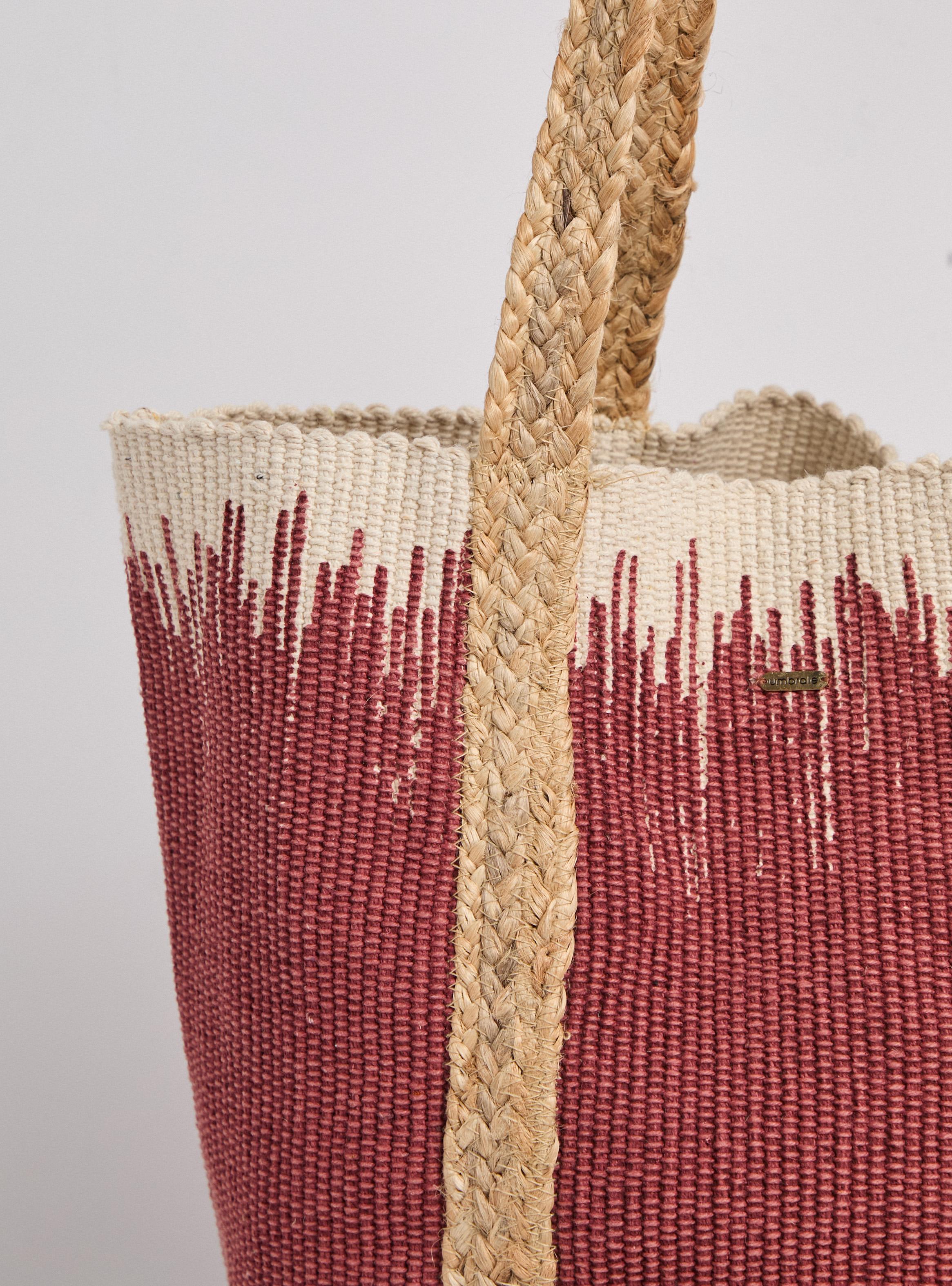 Cartera Verano Raffia con Color-6