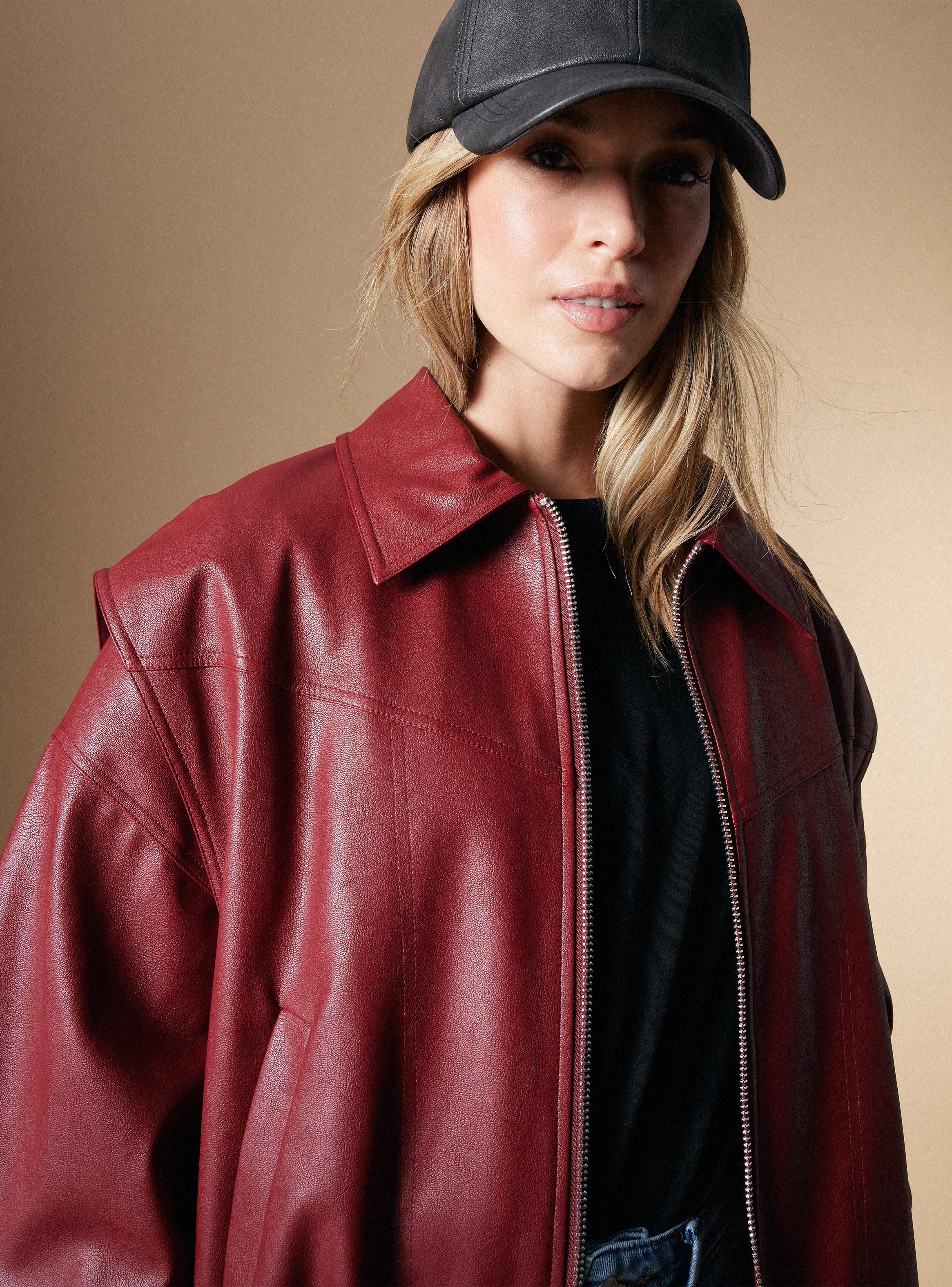 Chaqueta Bomber Oversize Colección María Pombo-3