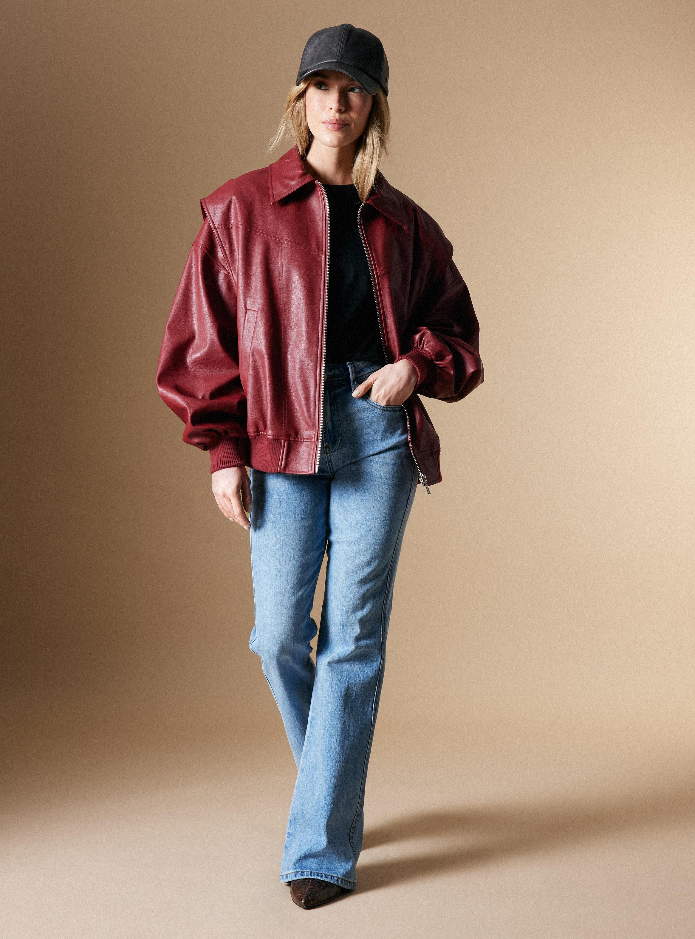 Chaqueta Bomber Oversize Colección María Pombo-4