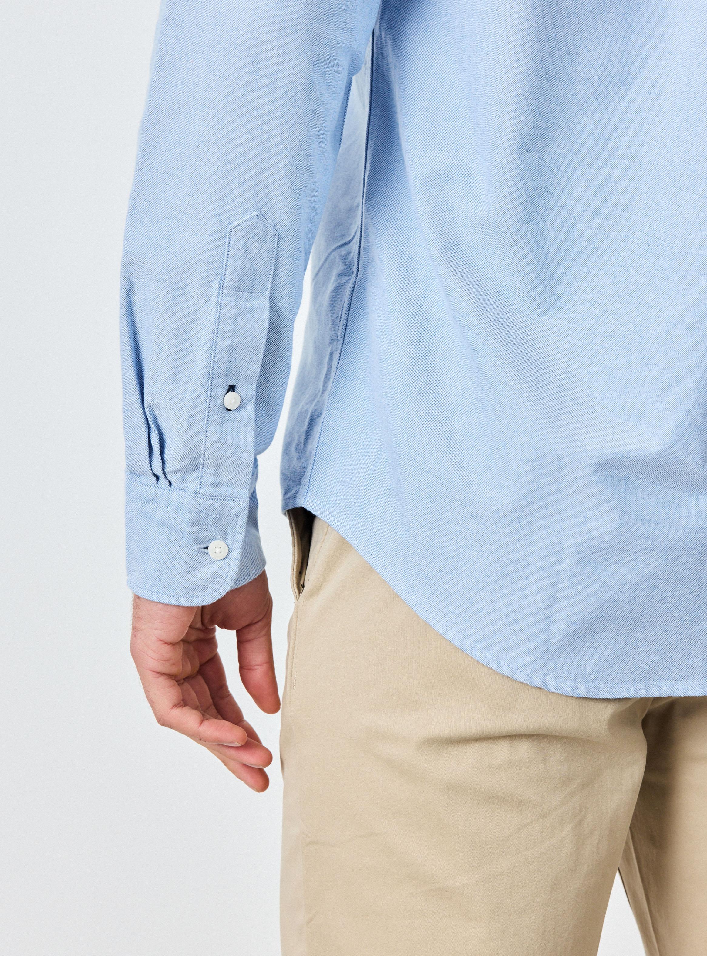 Camisa Logo Bordado Mini TH Regular Fit-3