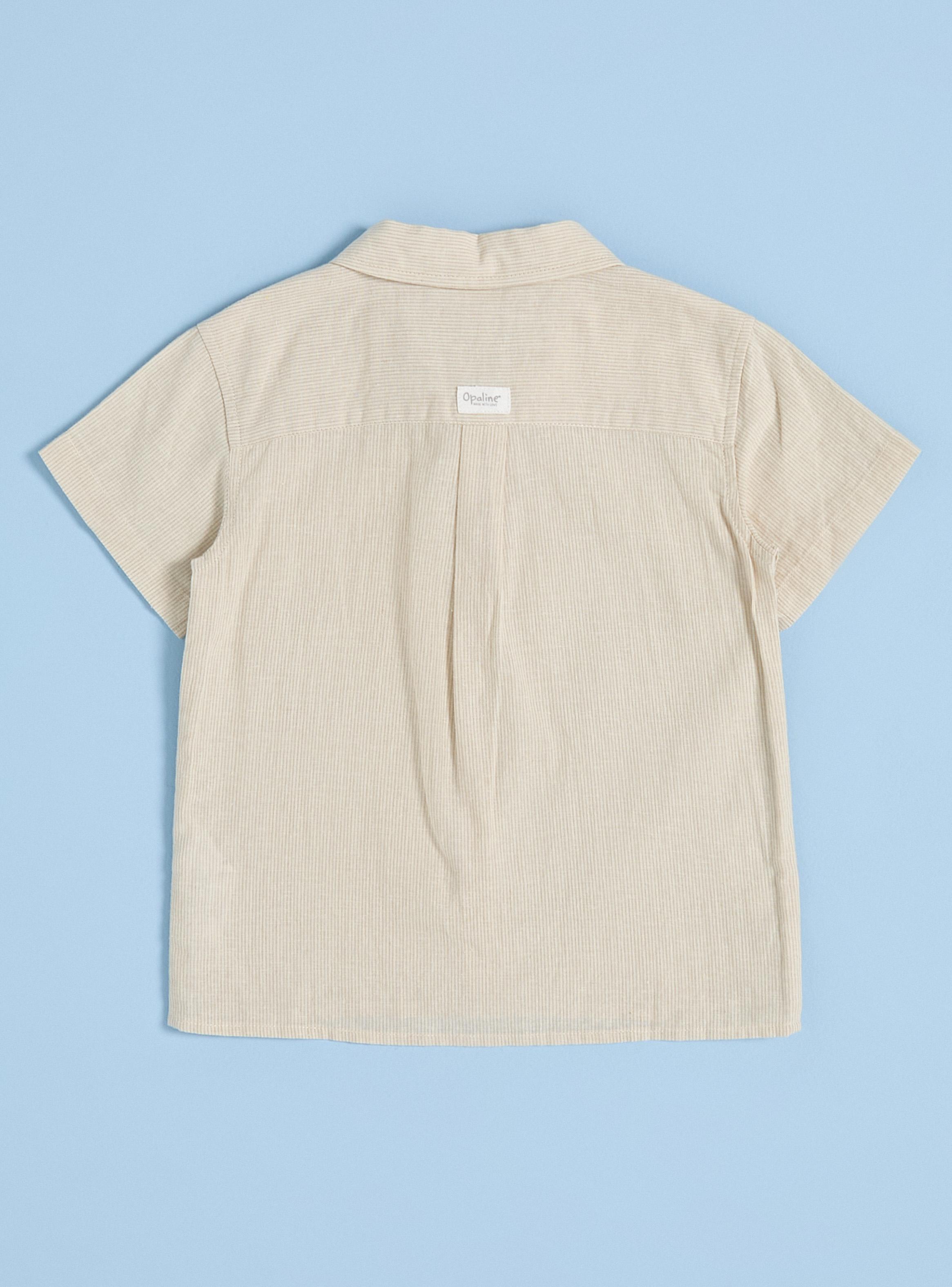 Camisa Rayas de Algodón Niño-1