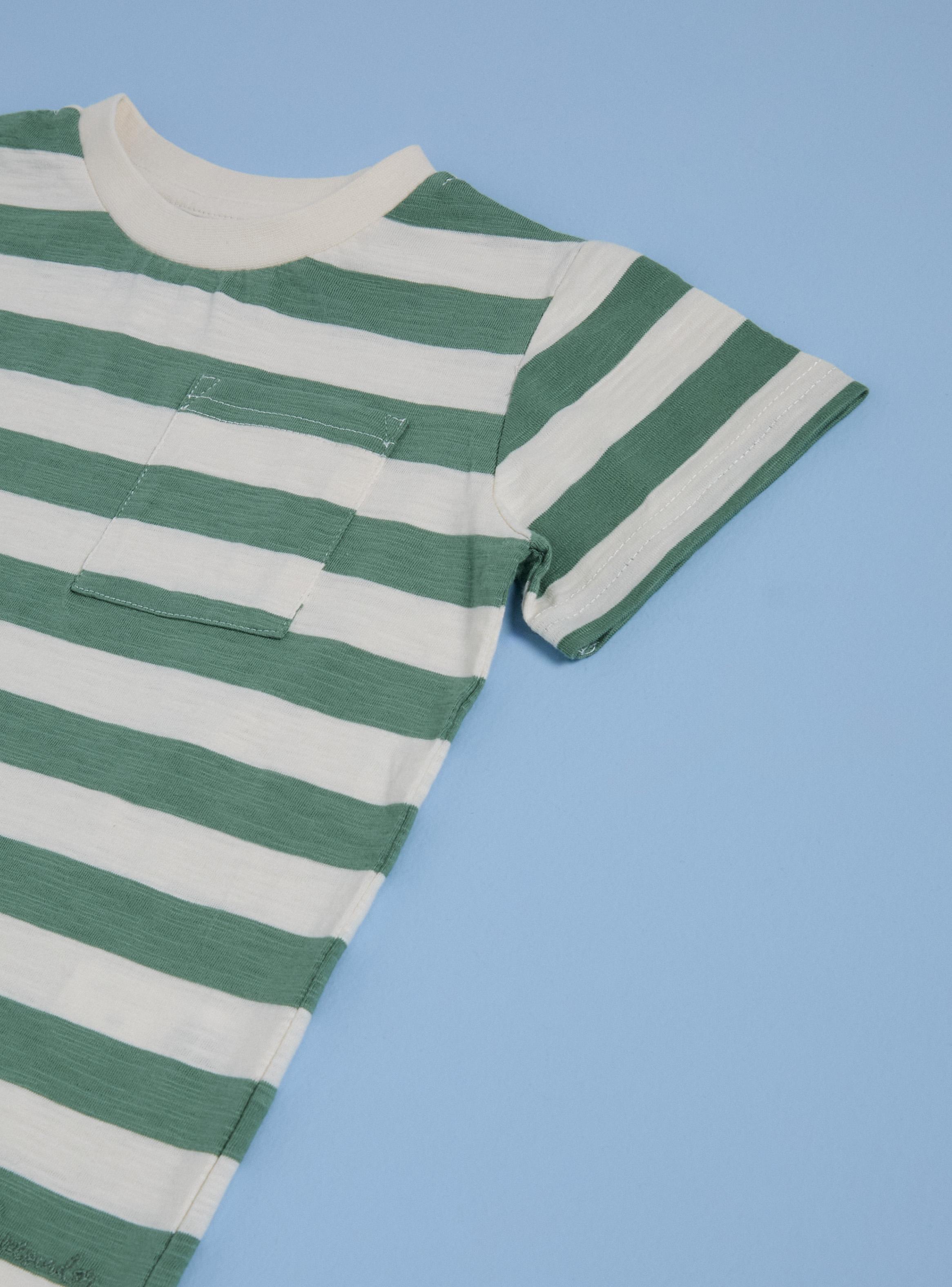 Polera Rayada Algodón Niño-2