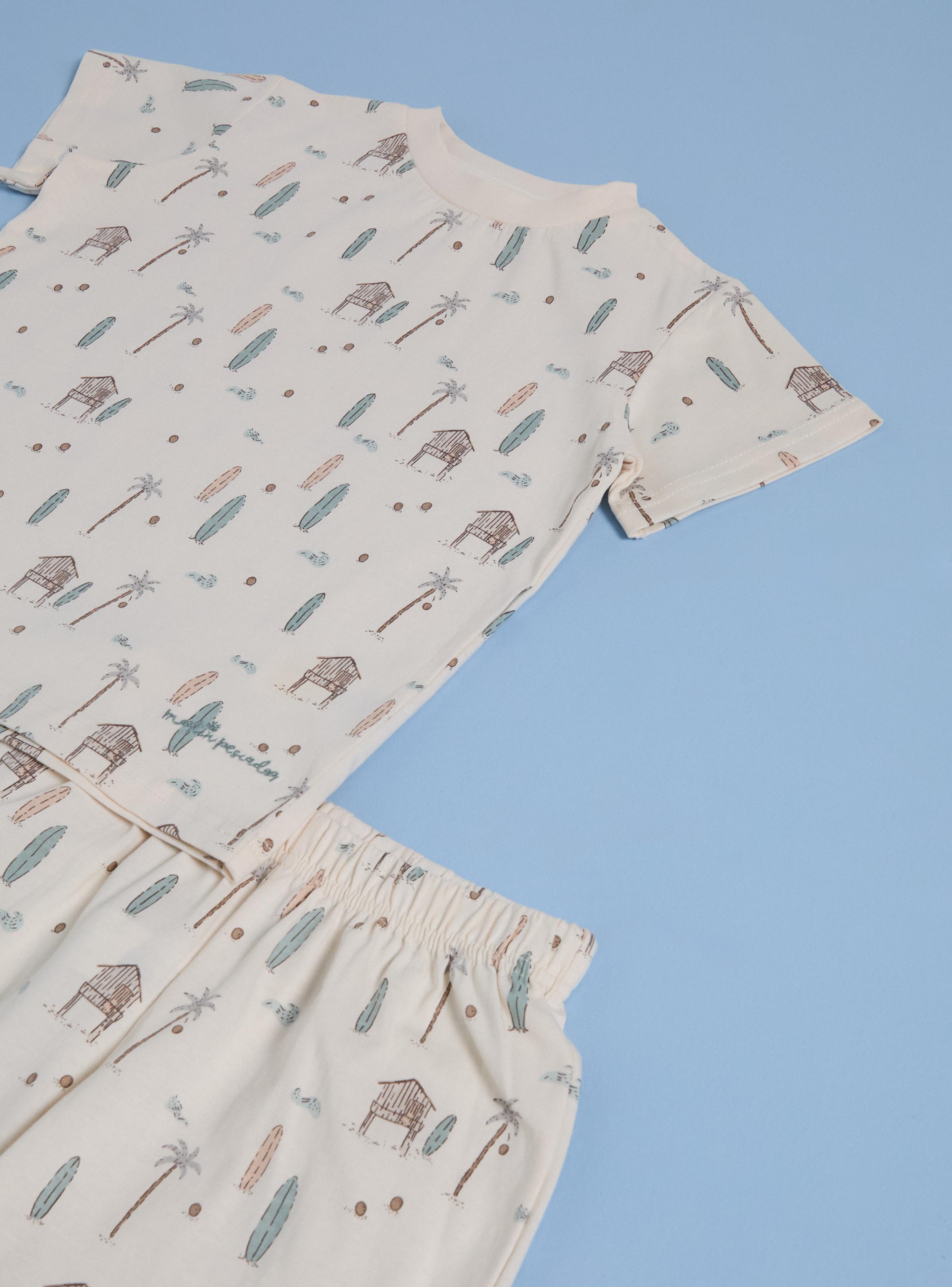 Pijama Corto Estampado Niño-2