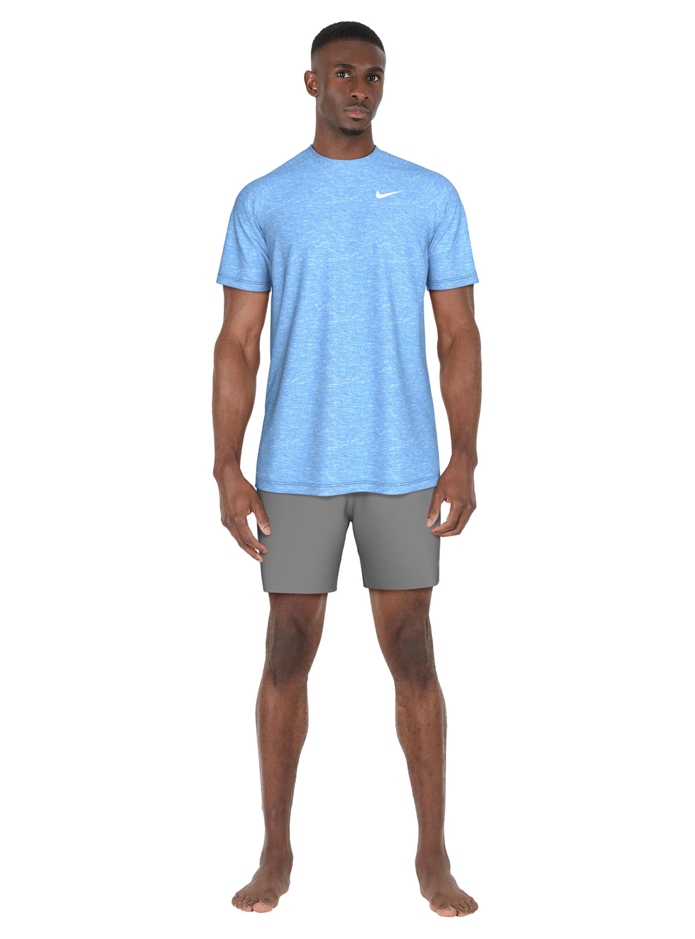 Polera Heathered Manga Corta Hydroguard-3