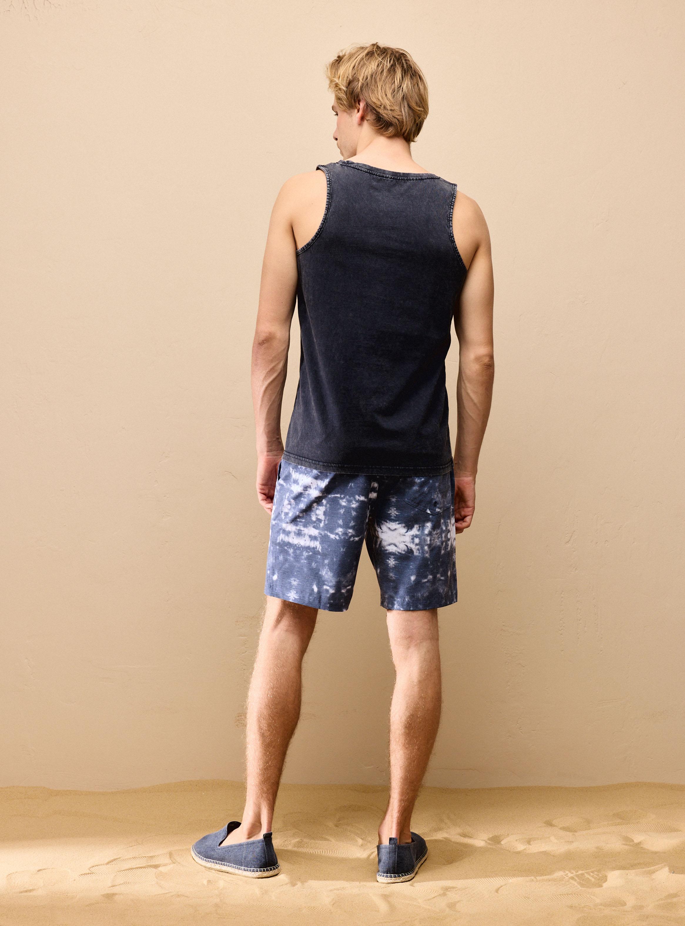 Polera sin Mangas con Lavado-5