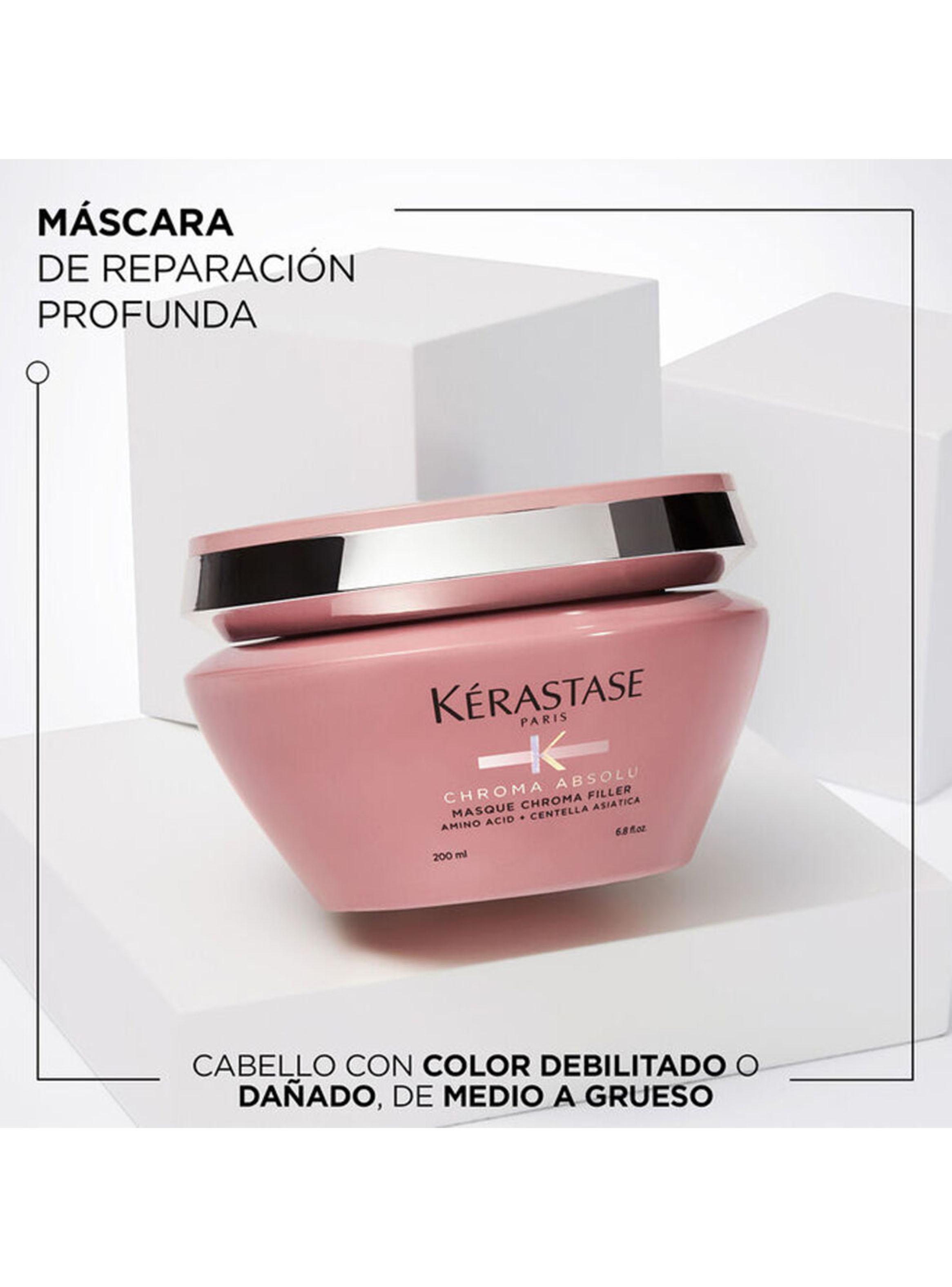Cofre Cuidado Del Color Shampoo + Máscara + Texturizante Para Cabello Fino a Medio Chroma Absolu-5