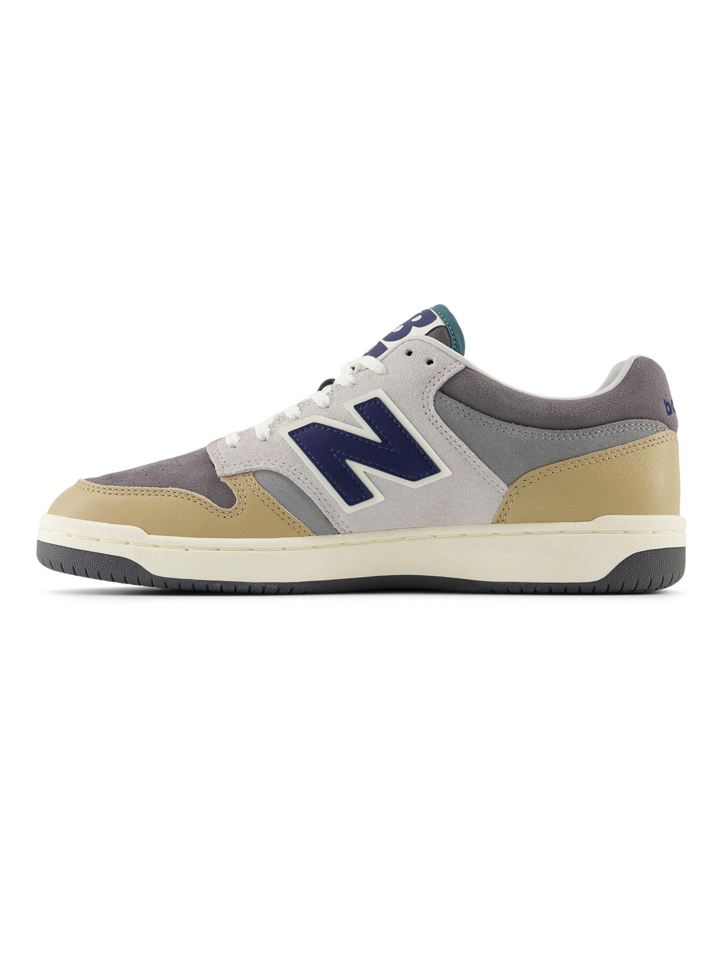 Zapatilla Urbana Diseño 480 Cuero Hombre-2
