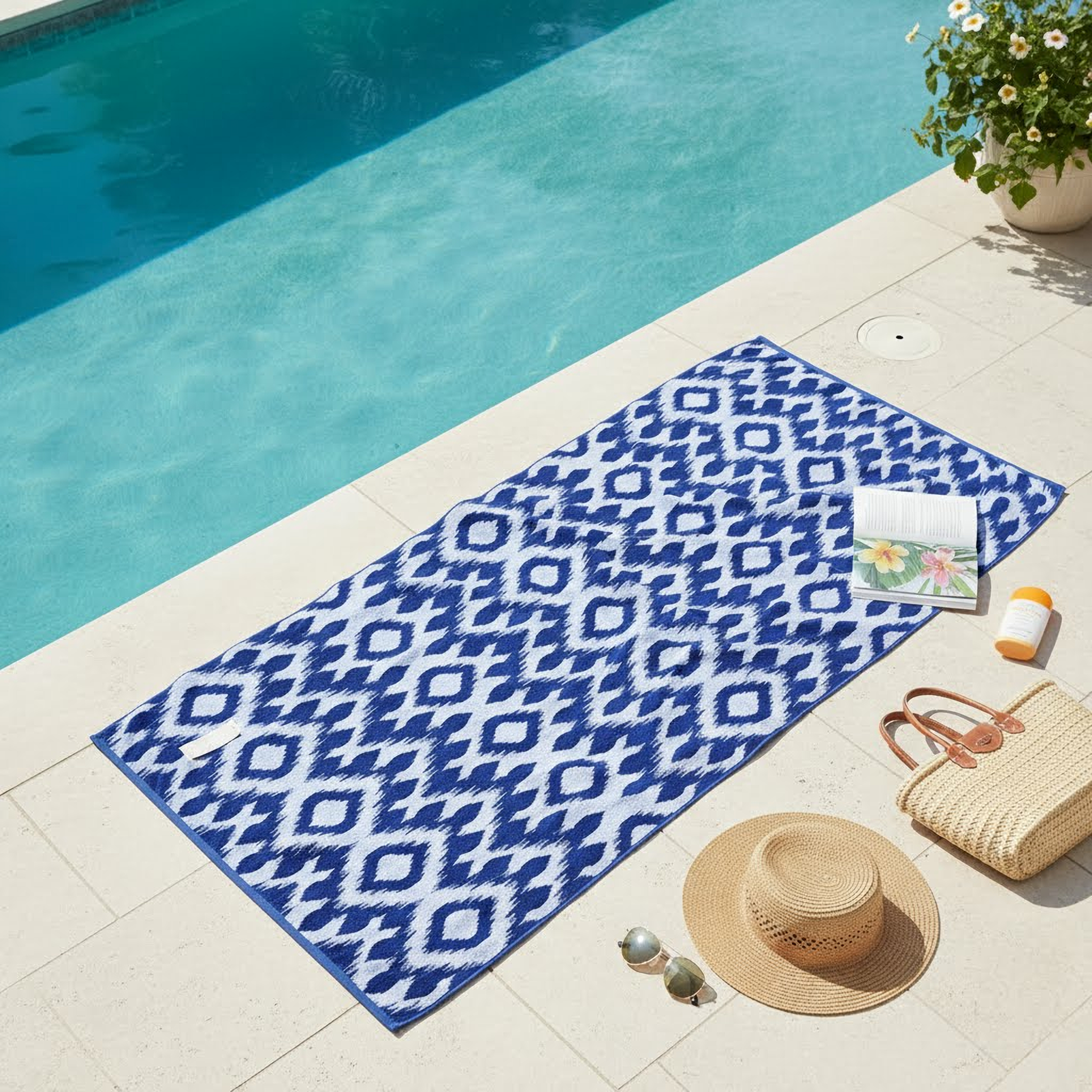 Toalla de Playa Saint Martin 100x180 cm-4