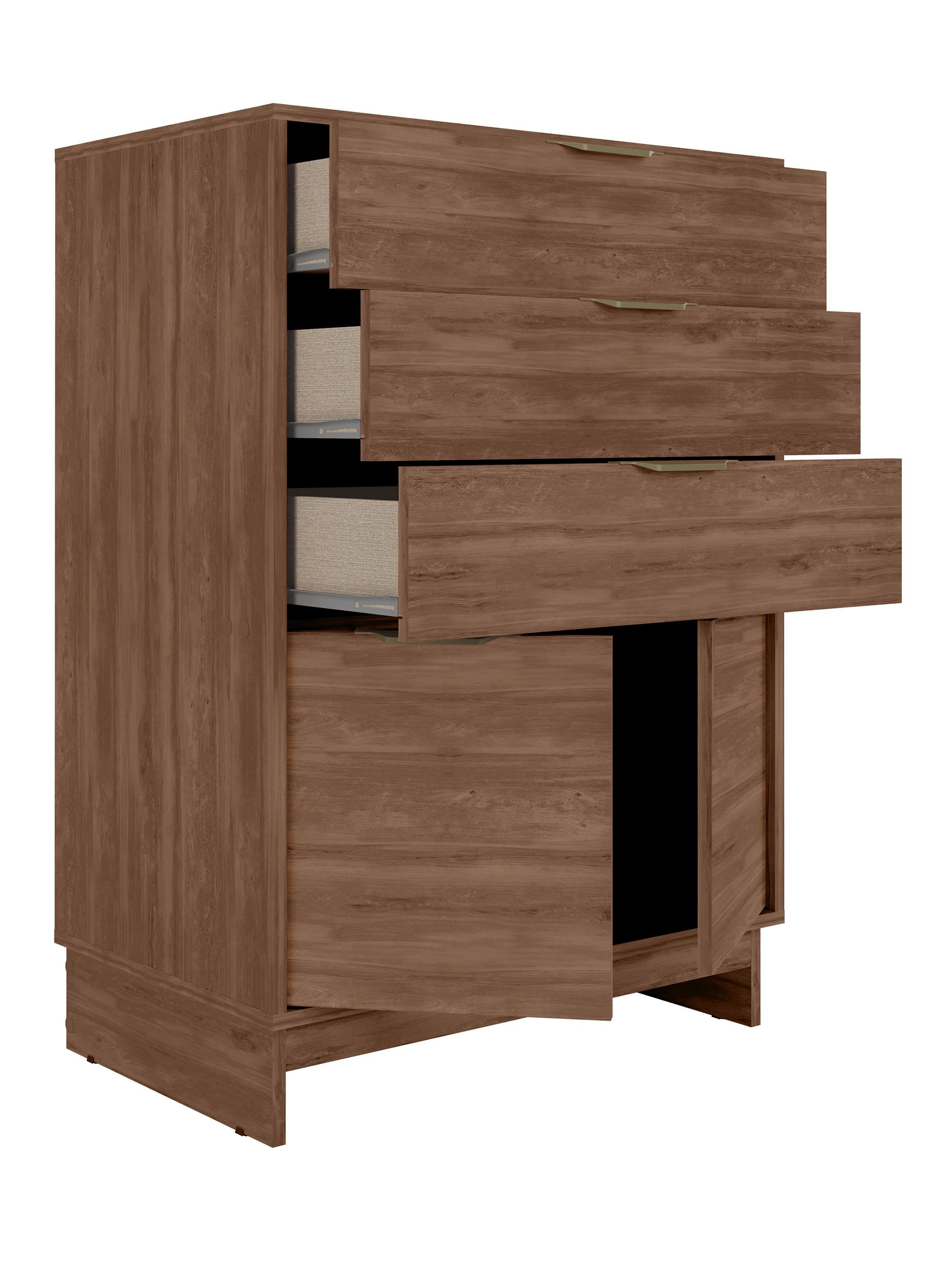 Cómoda 3 Cajones 2 Puertas-2