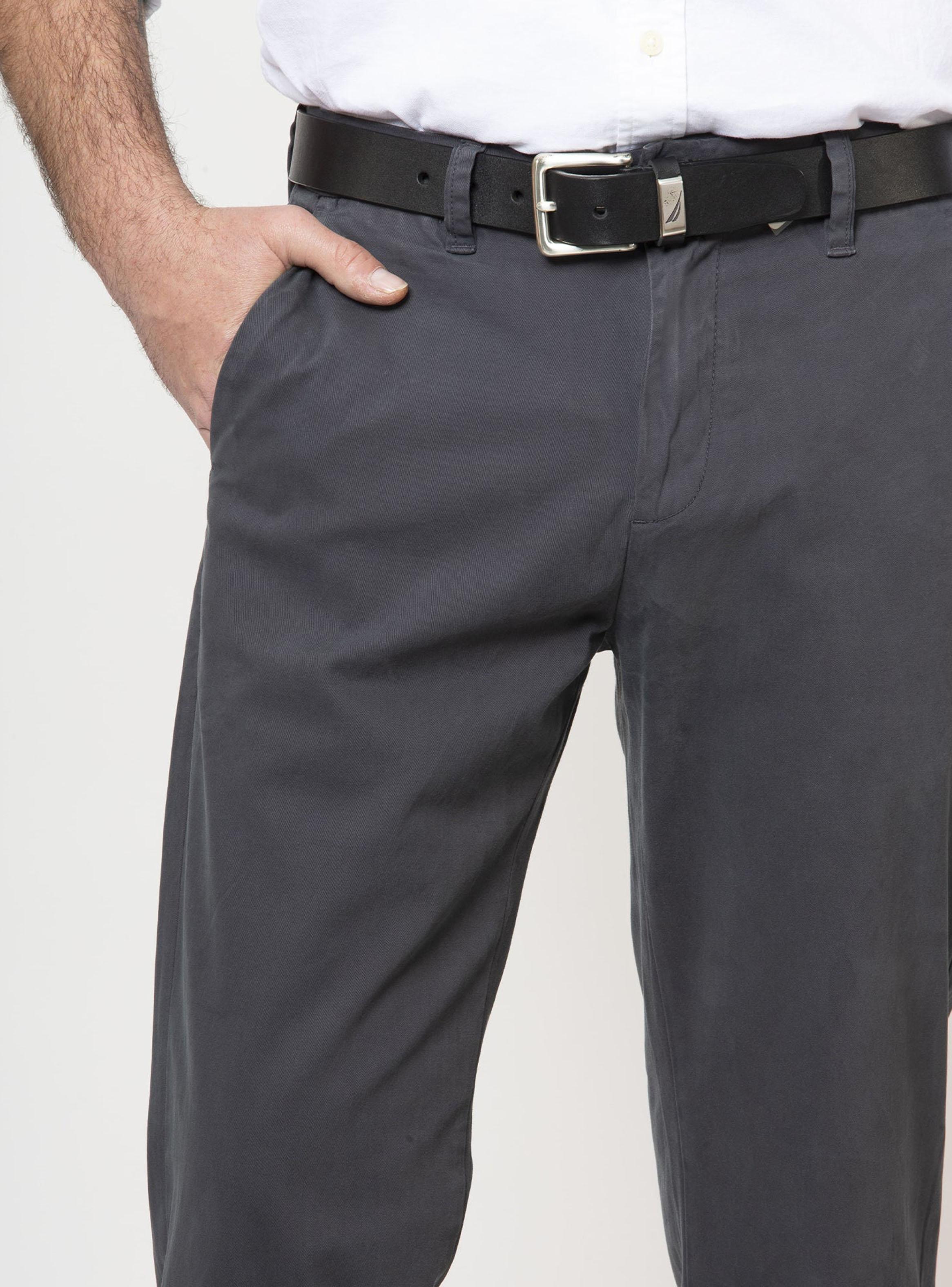 Pantalón Liso con Bolsillos Detalles con Botones-2