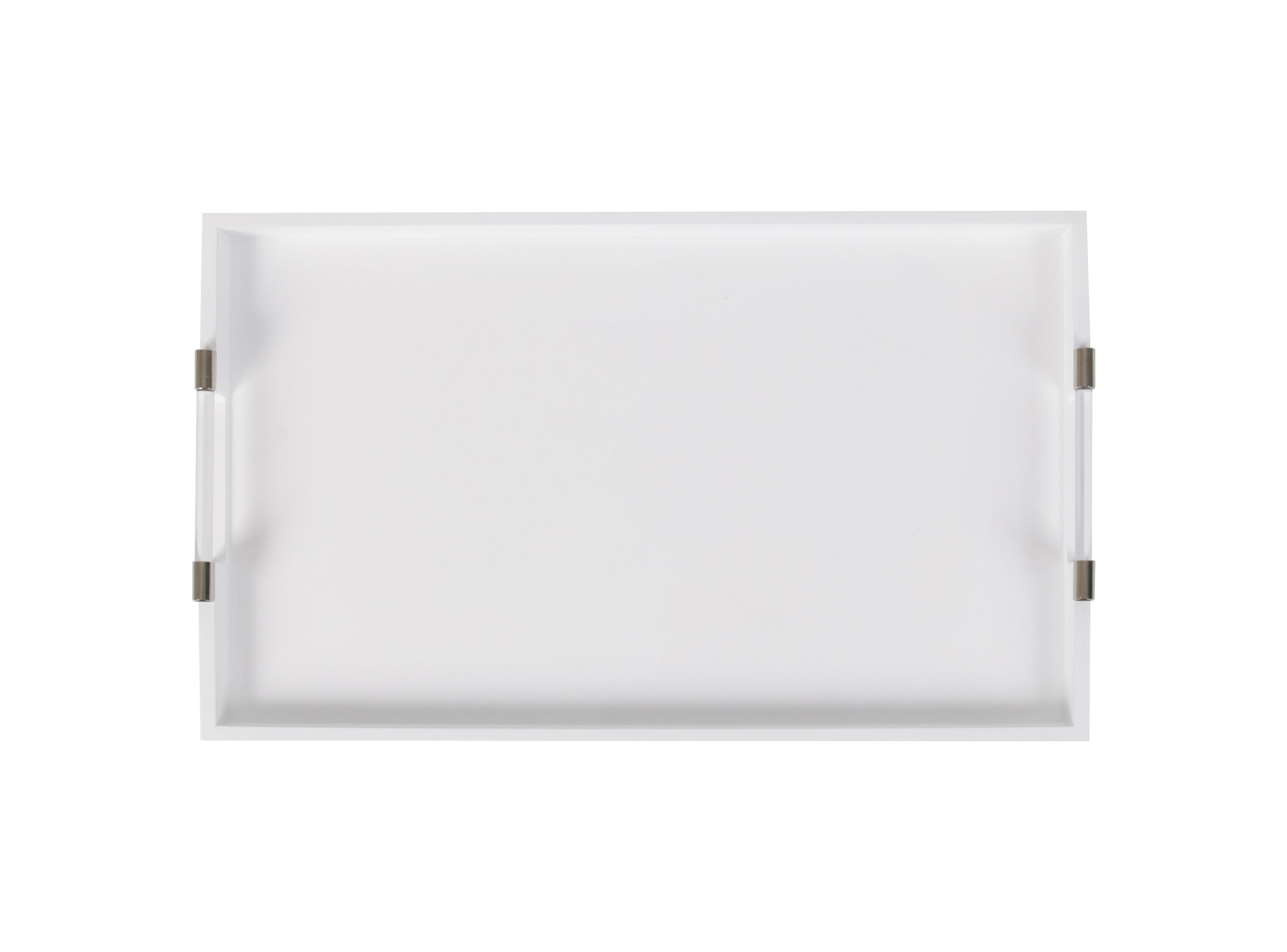 Bandeja Blanca 50X30 Cm-3