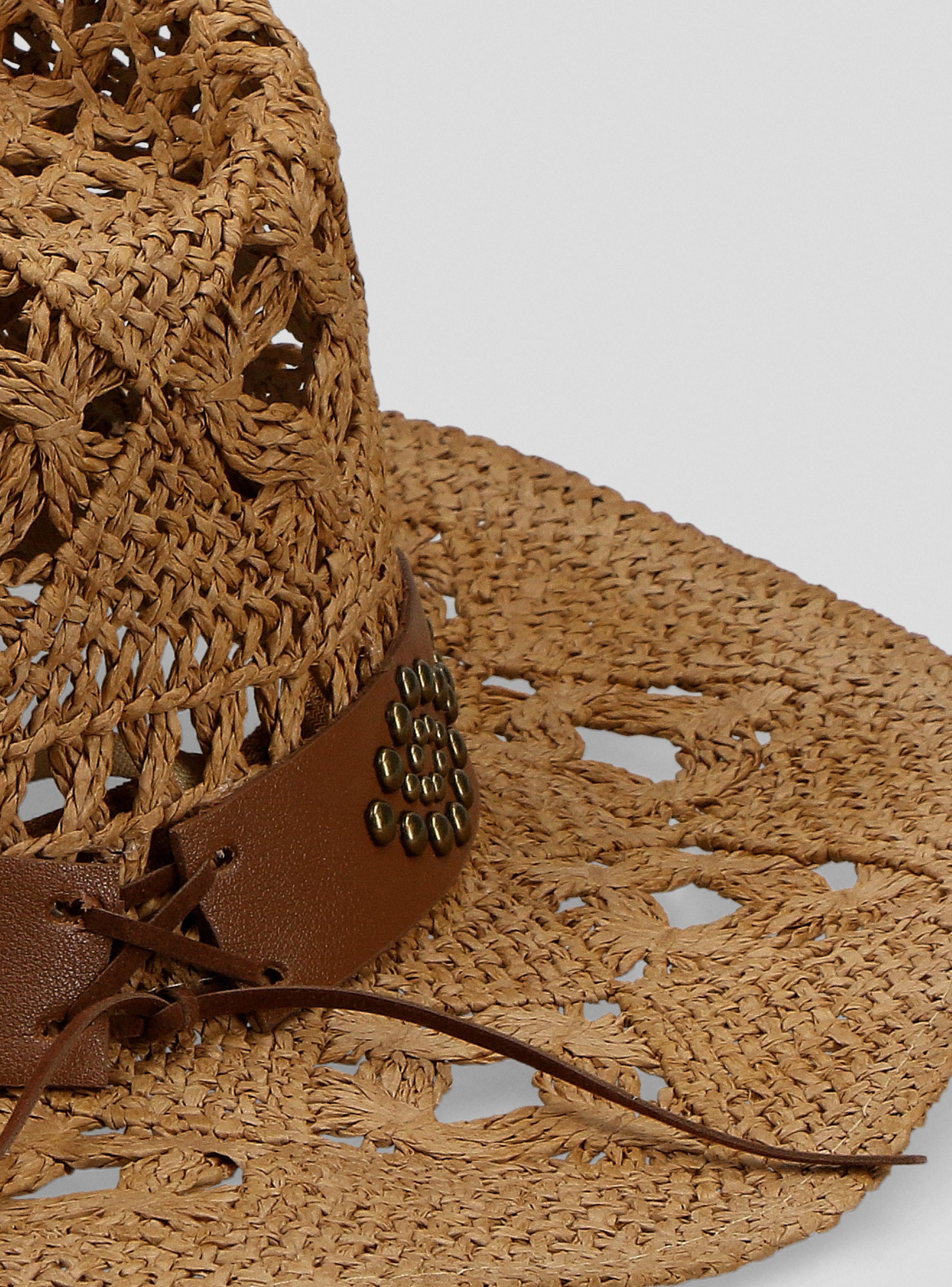 Sombrero Estilo Tejano con Cinto y Tachas-4