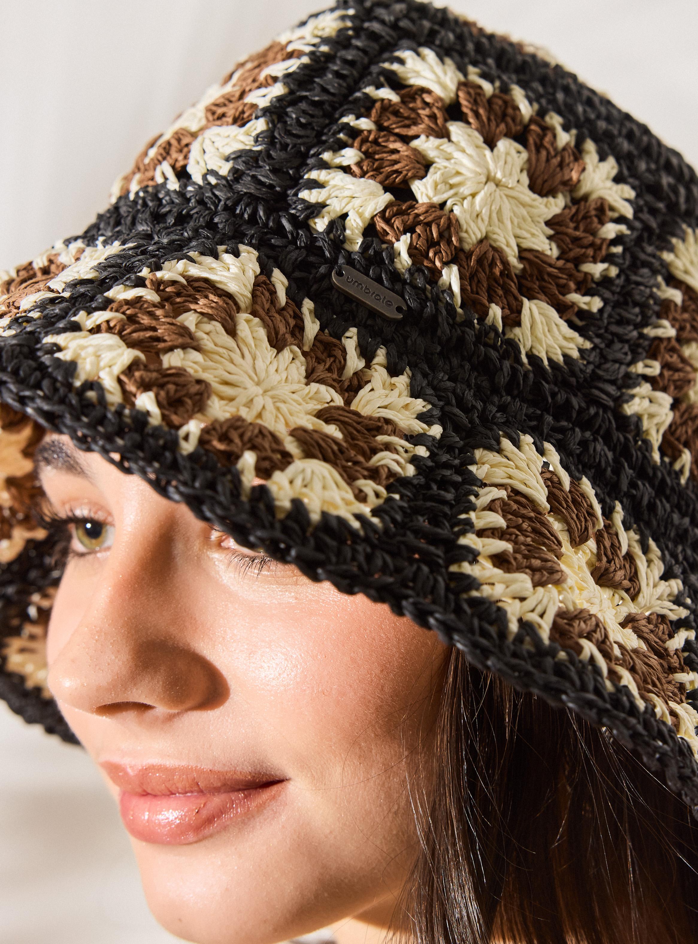 Sombrero Tipo Bucket Tejido Crochet-4