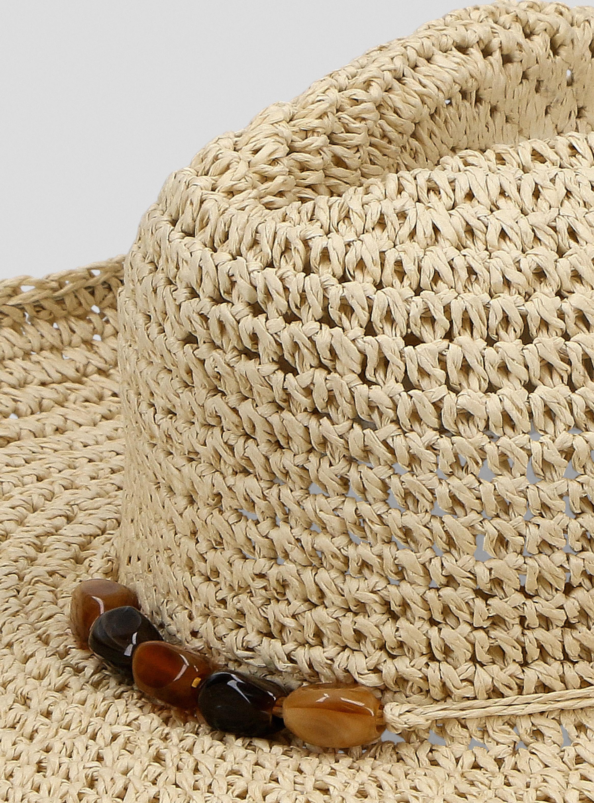 Sombrero Tipo Tejano con Aplicación Piedras-3