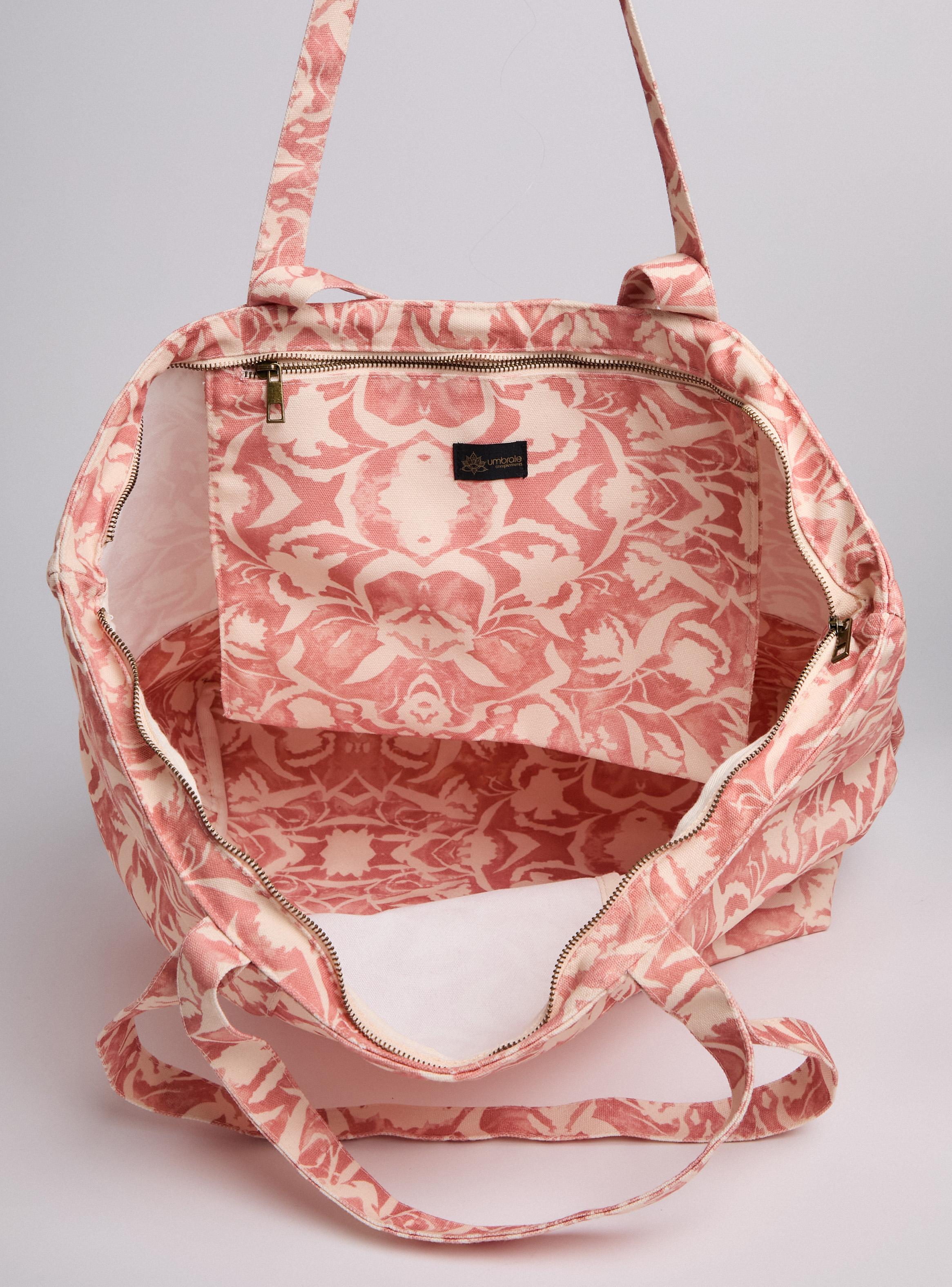 Bolso con Doble Tirante Estampado-3