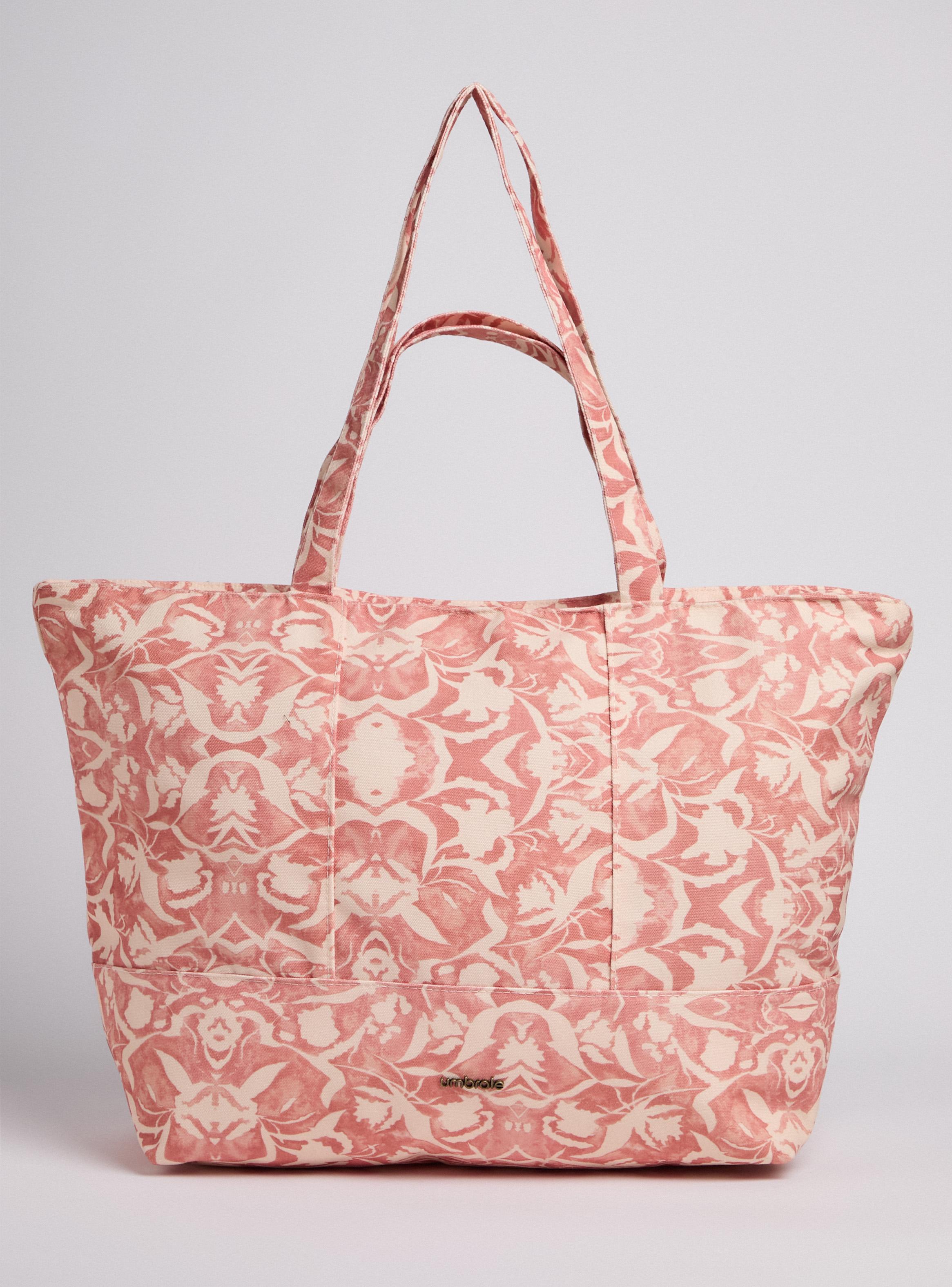 Bolso con Doble Tirante Estampado-0