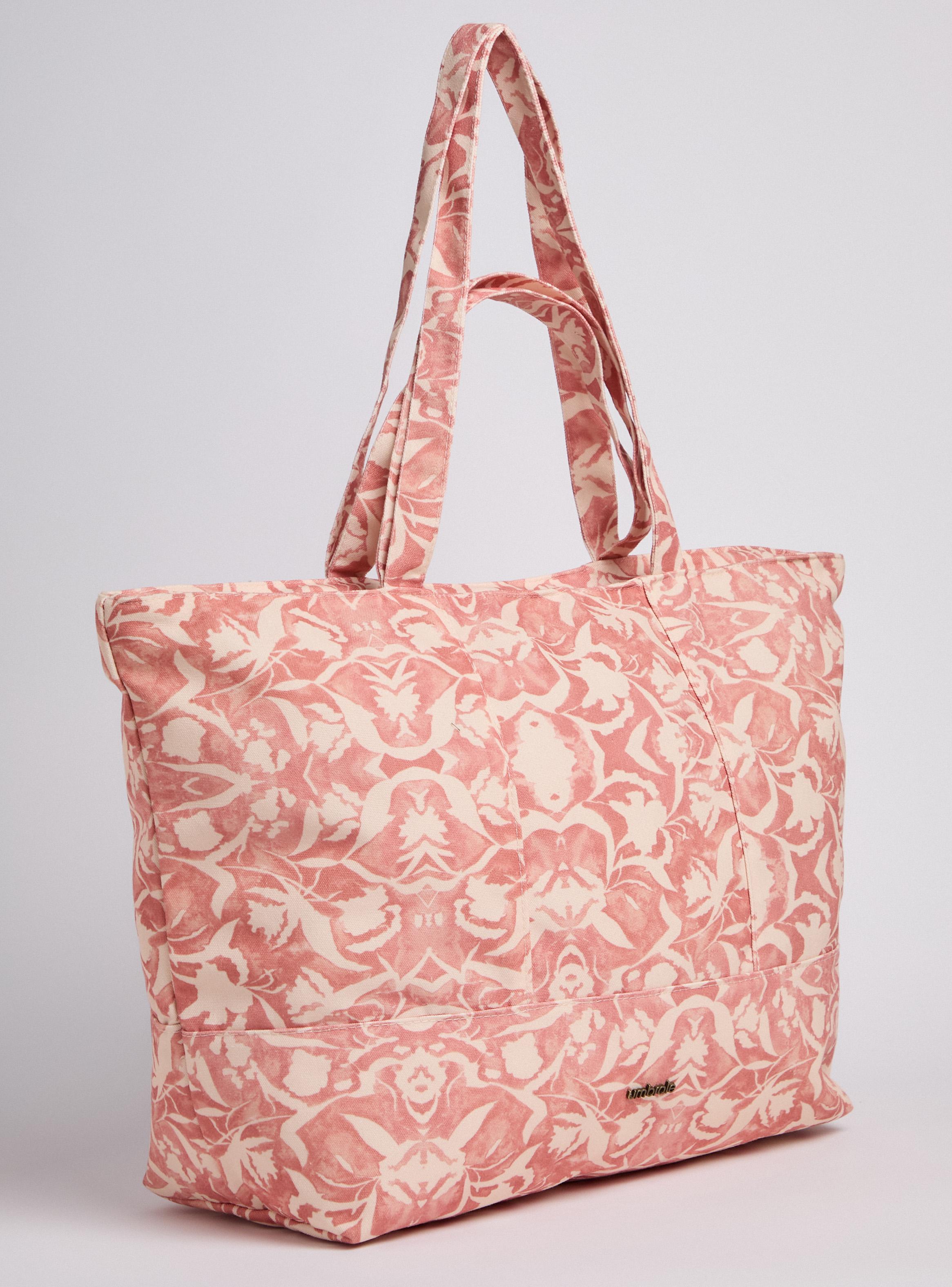 Bolso con Doble Tirante Estampado-1