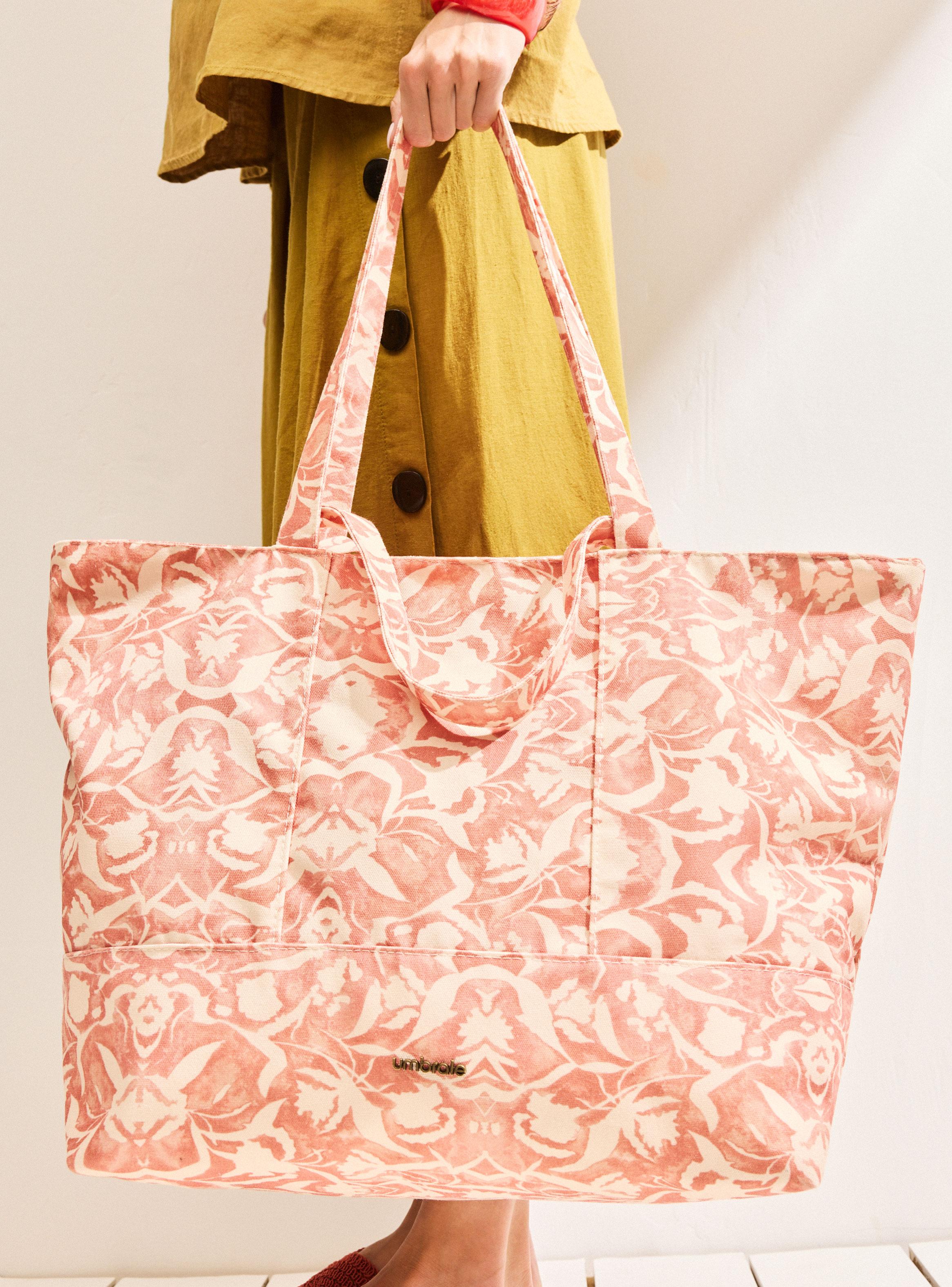 Bolso con Doble Tirante Estampado-6