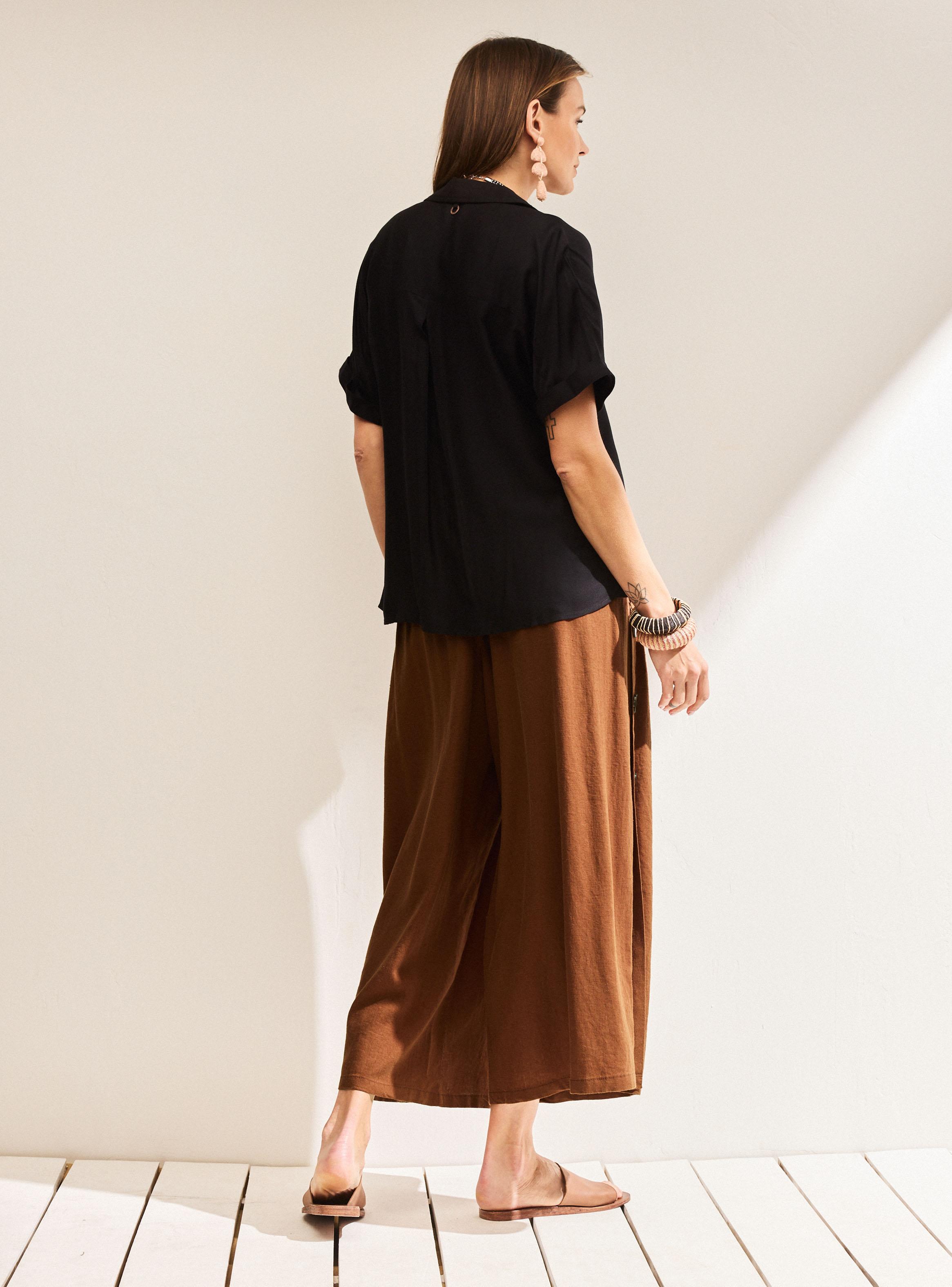 Blusa Satín Oversize-5