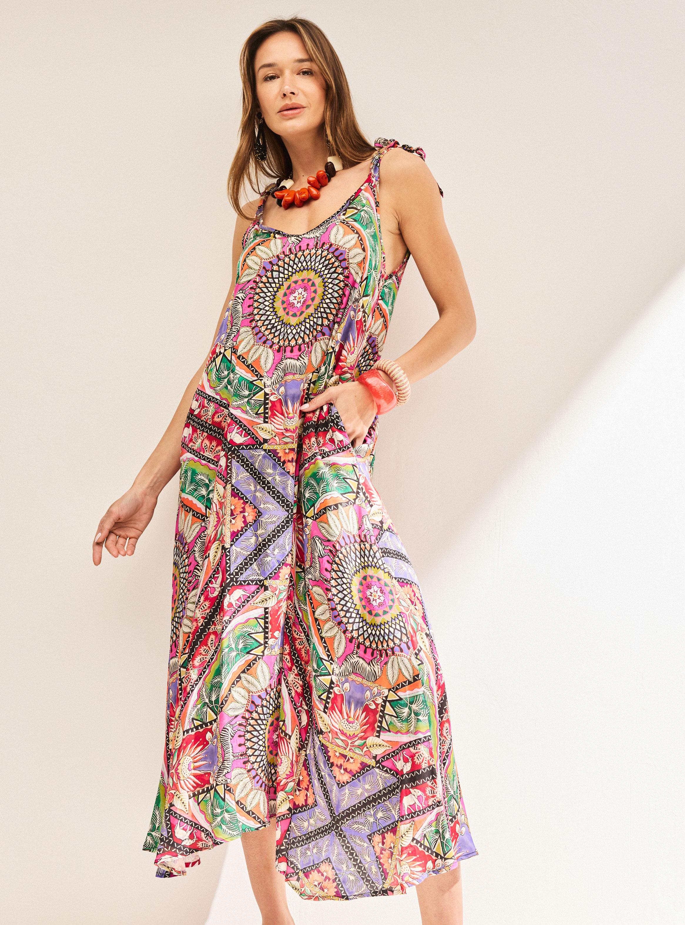 Vestido Tirantes Anudados-0