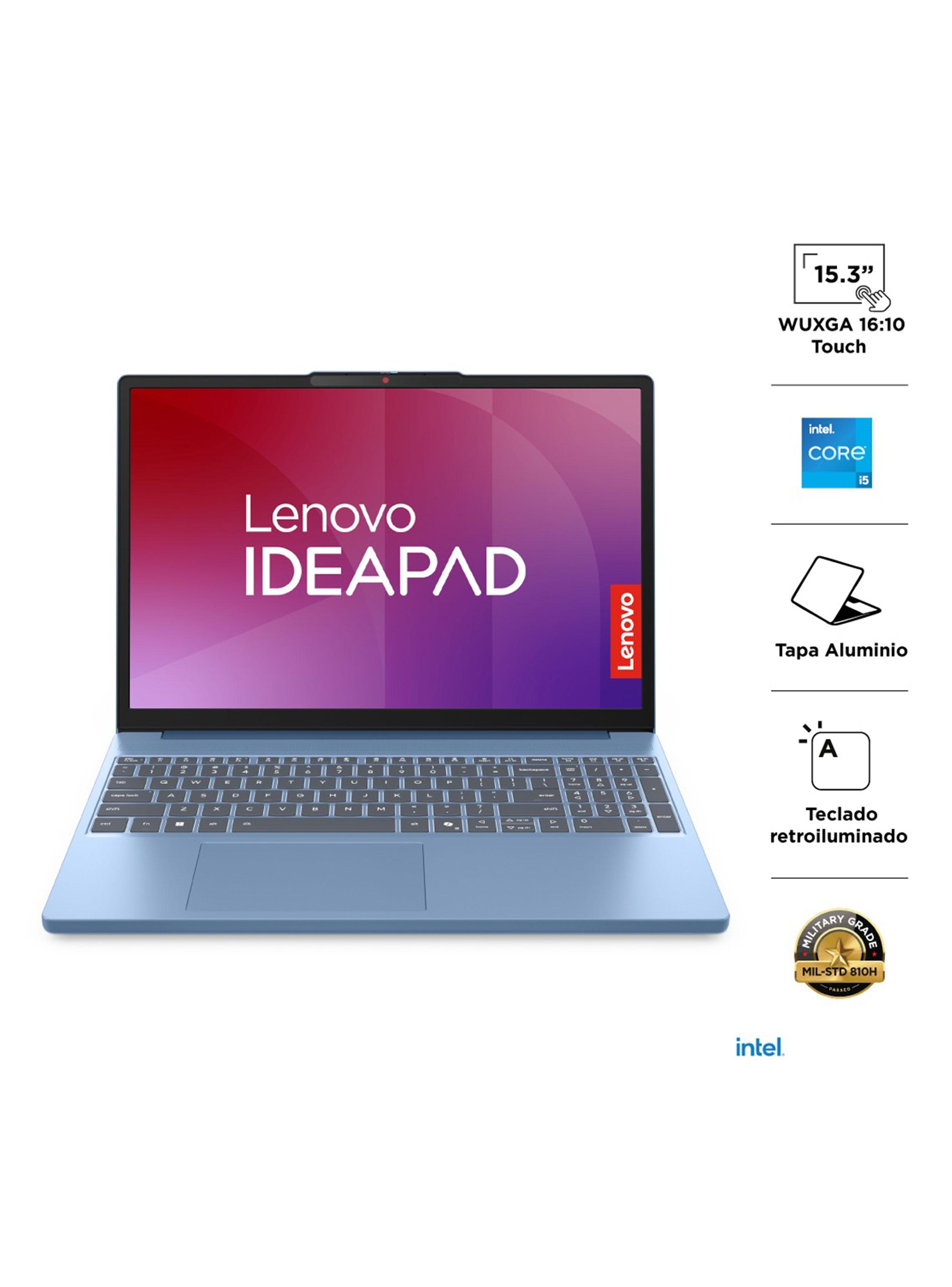 Notebook IdeaPad Corei5-13420H, 8GB RAM 512GB SSD Windows 11 Home 15.3" Touch Color Polar Blue-2