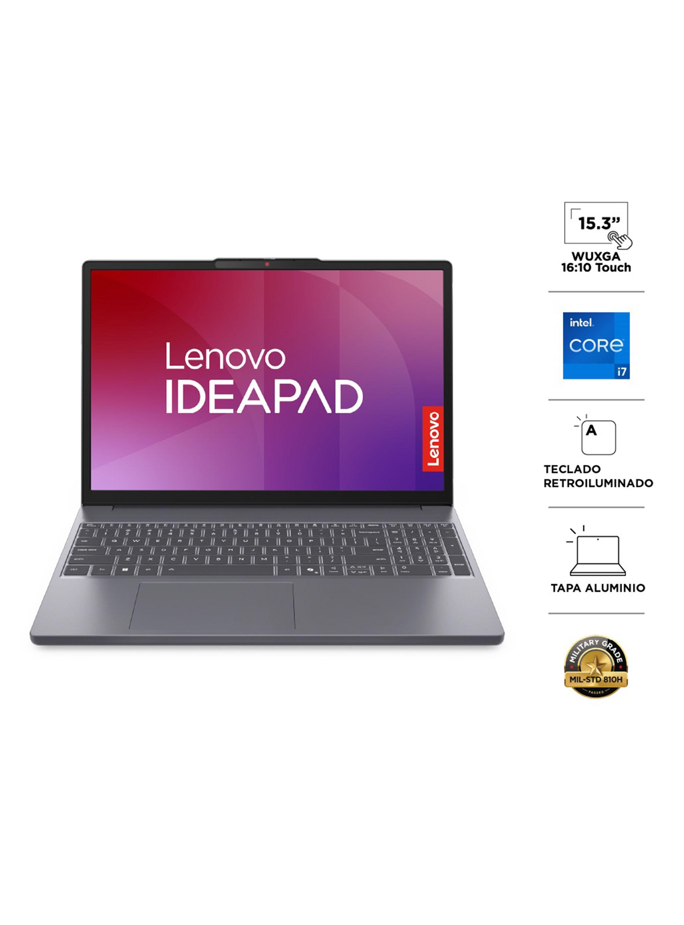 Notebook IdeaPad Slim 3 Core i7-13620H 8GB 512SSD Windows Home 15.3" Luna Grey-2