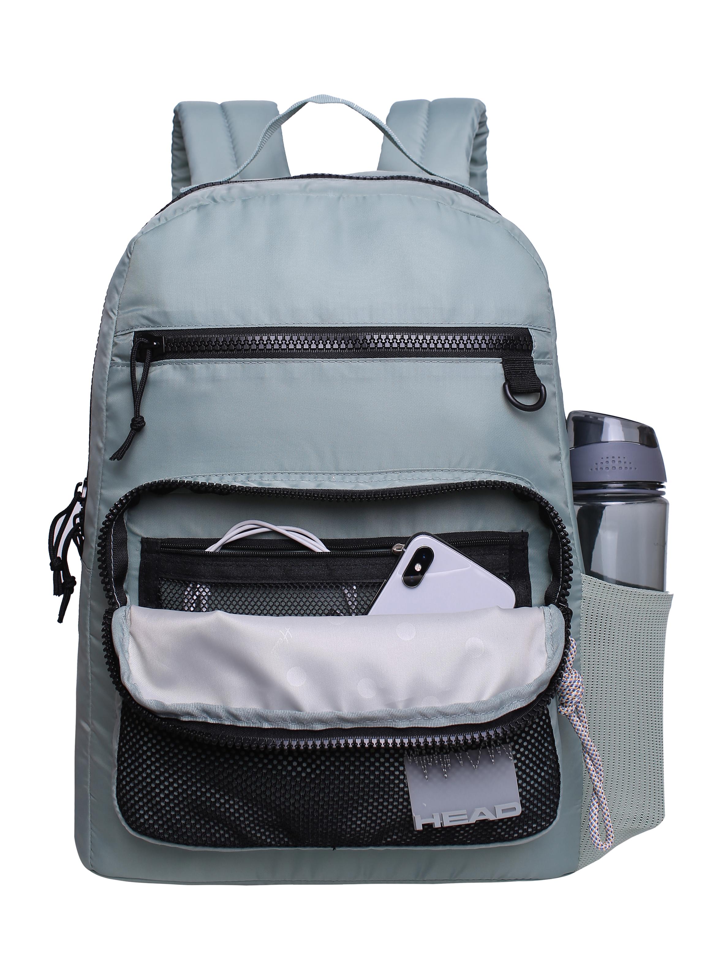 Mochila Juvenil Eclipse 23 Zigzag Dirty Celeste-2