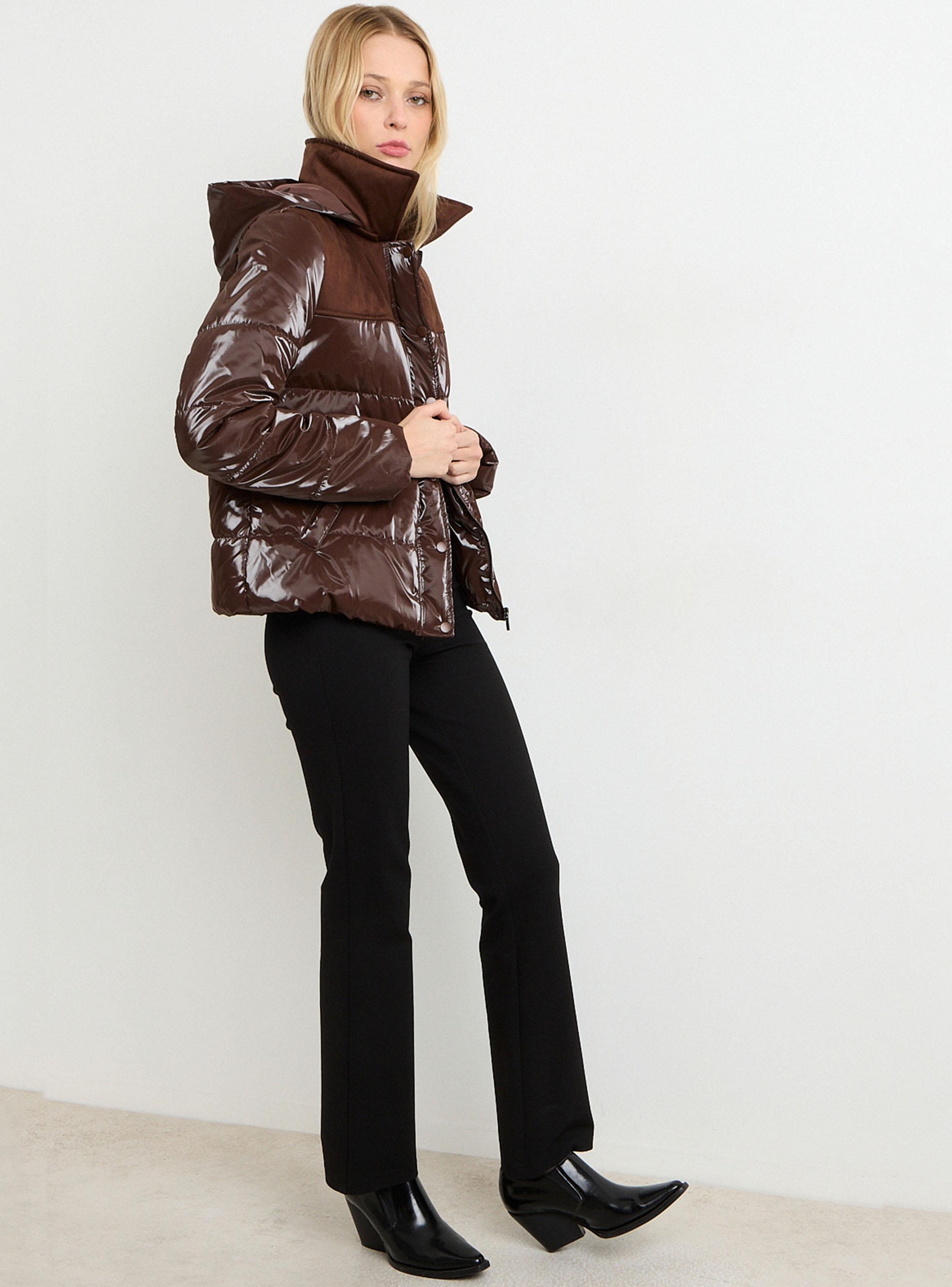 Parka Canesú en Suede y Capucha-3