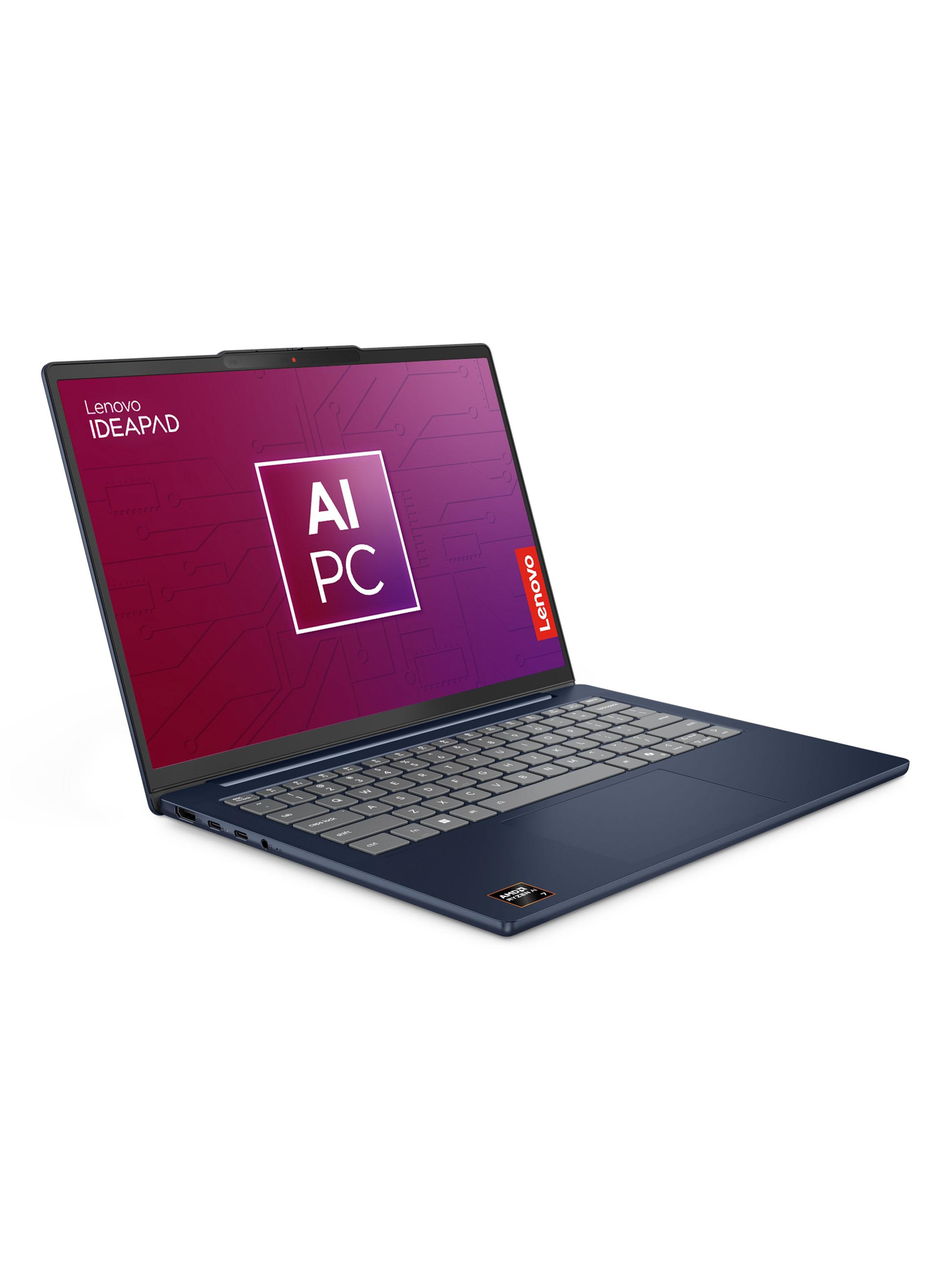 Notebook IdeaPad Slim 5 Ryzen AI 7 350 24GB  512GB SSD 14' OLED WUXGA Windows 11 Home Azul Cósmico-3