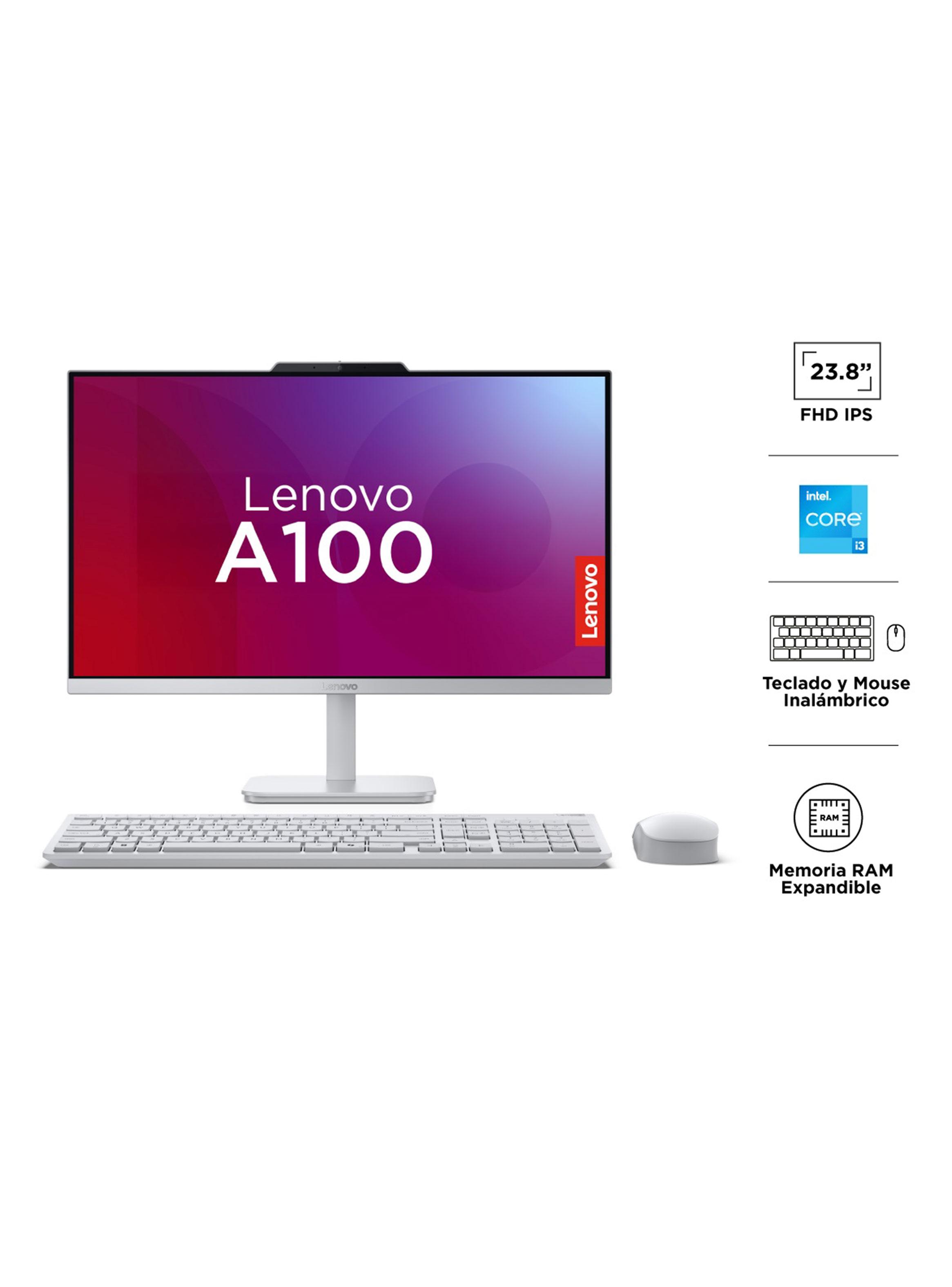 All in One A100 Intel Core i3 8GB RAM 512GB SSD 24' FHD Wifi 6 60Hz + Mouse/Keyboard Wireless-2