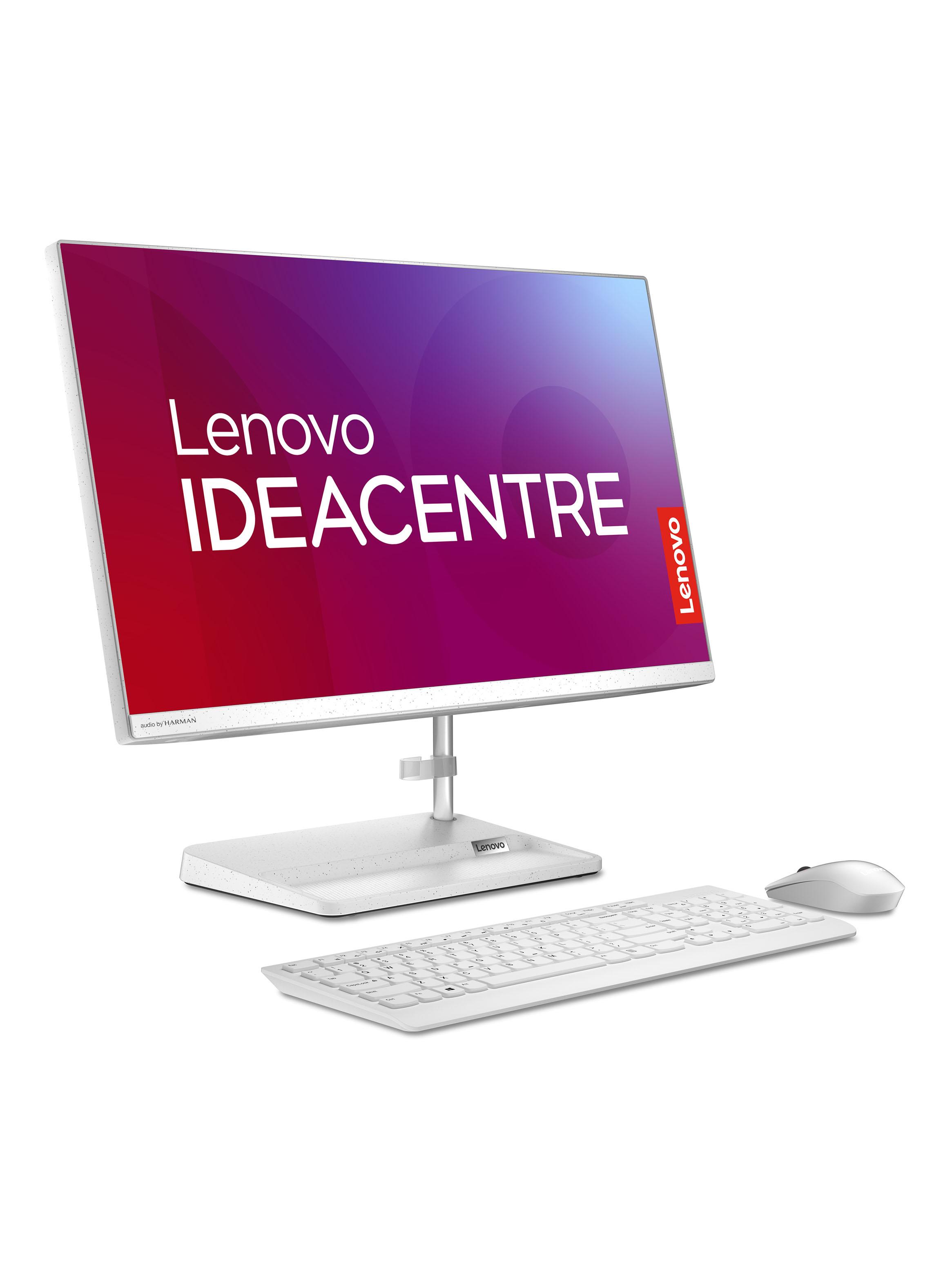 All in One IdeaCentre Ryzen 5 7430u 8GB SSD 512GB 24' FHD Wifi 6 + Mouse Wireless Windows 11-2