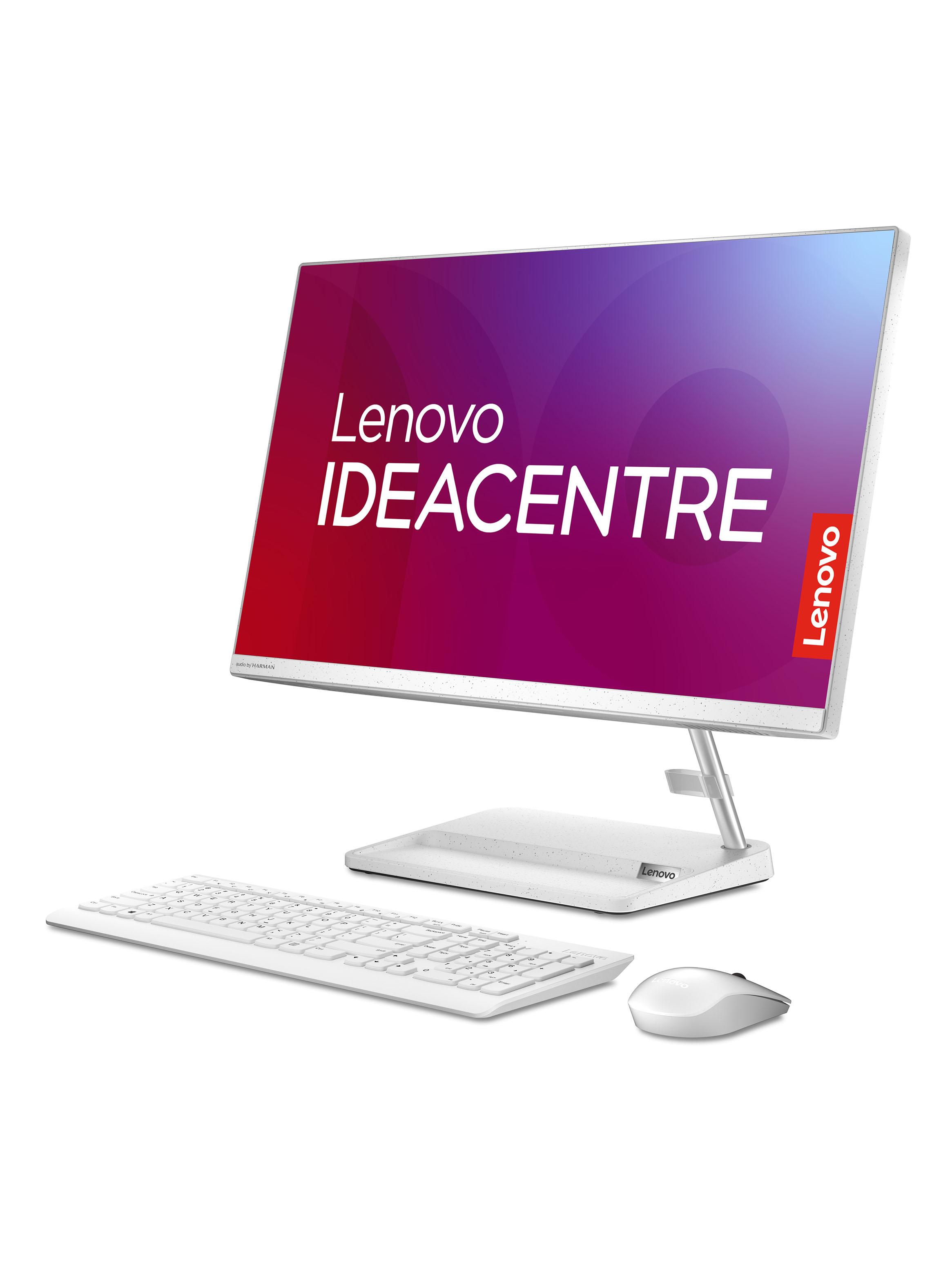 All in One IdeaCentre Ryzen 5 7430u 8GB SSD 512GB 24' FHD Wifi 6 + Mouse Wireless Windows 11-1