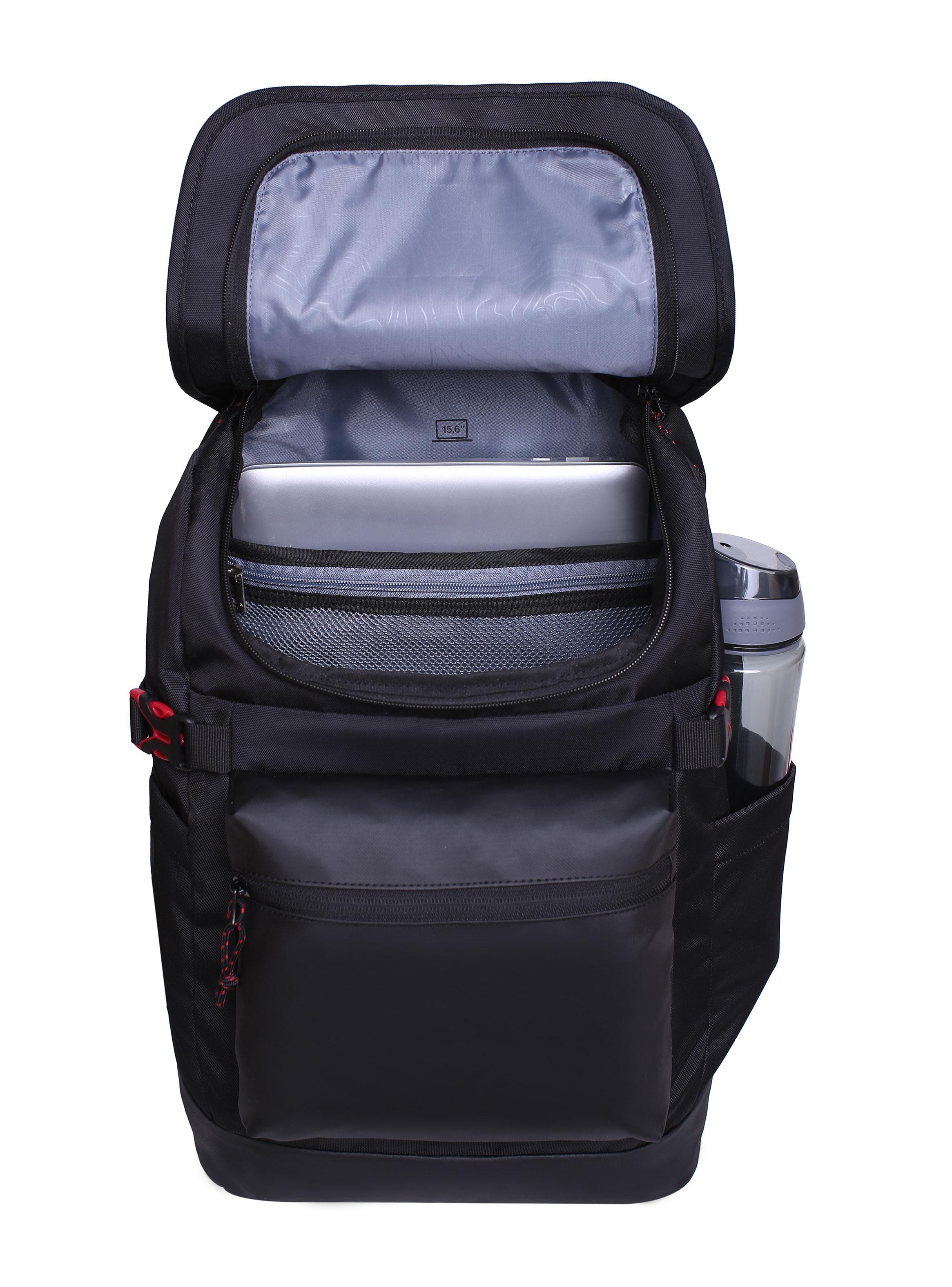 Mochila Juvenil Fiorino 23 Reverse Negro-3