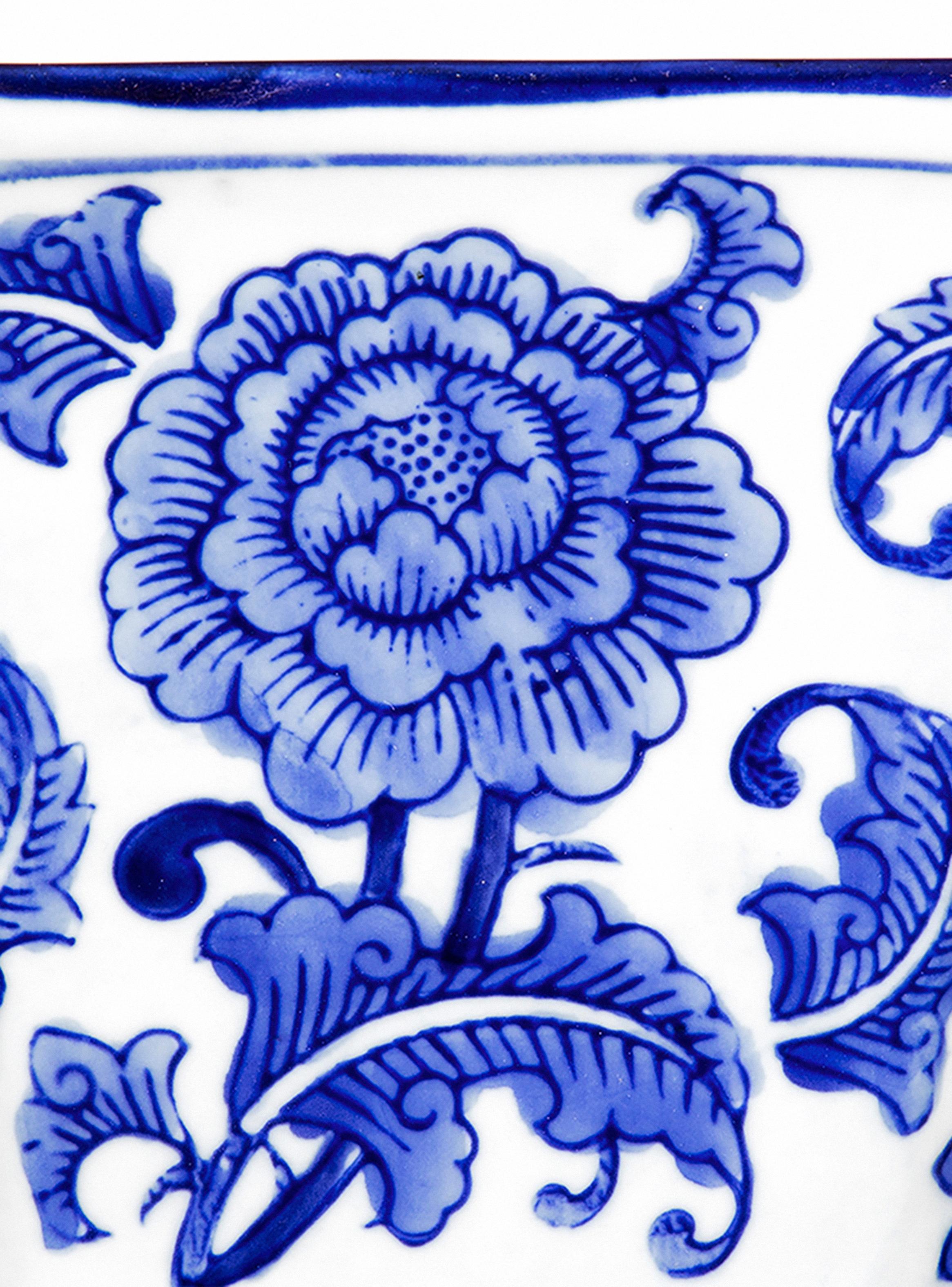 Fuente Azul Porcelana 27cm-2