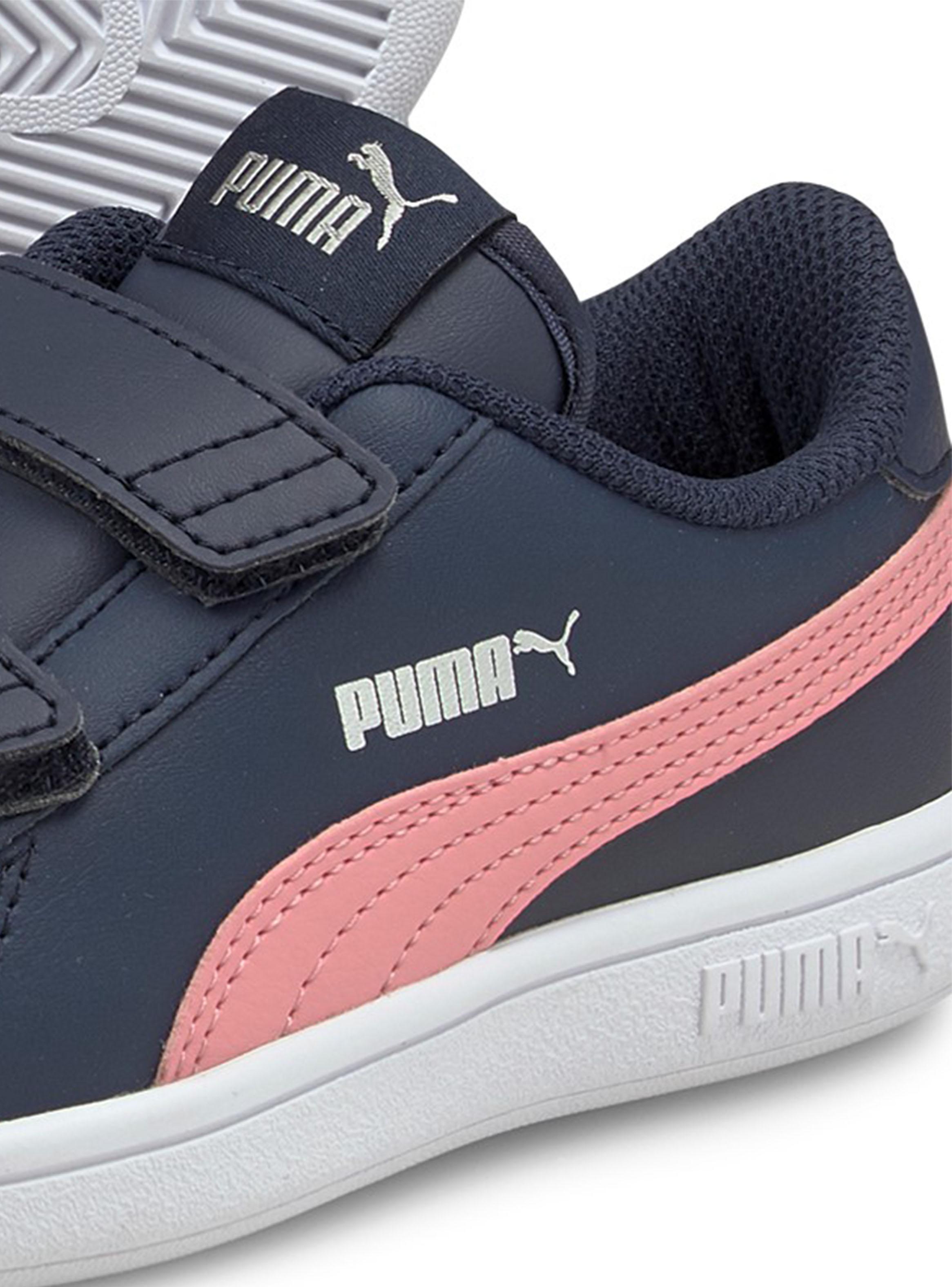Zapatilla Puma Urbana Navy Smash V2 L V Ps Unisex-2