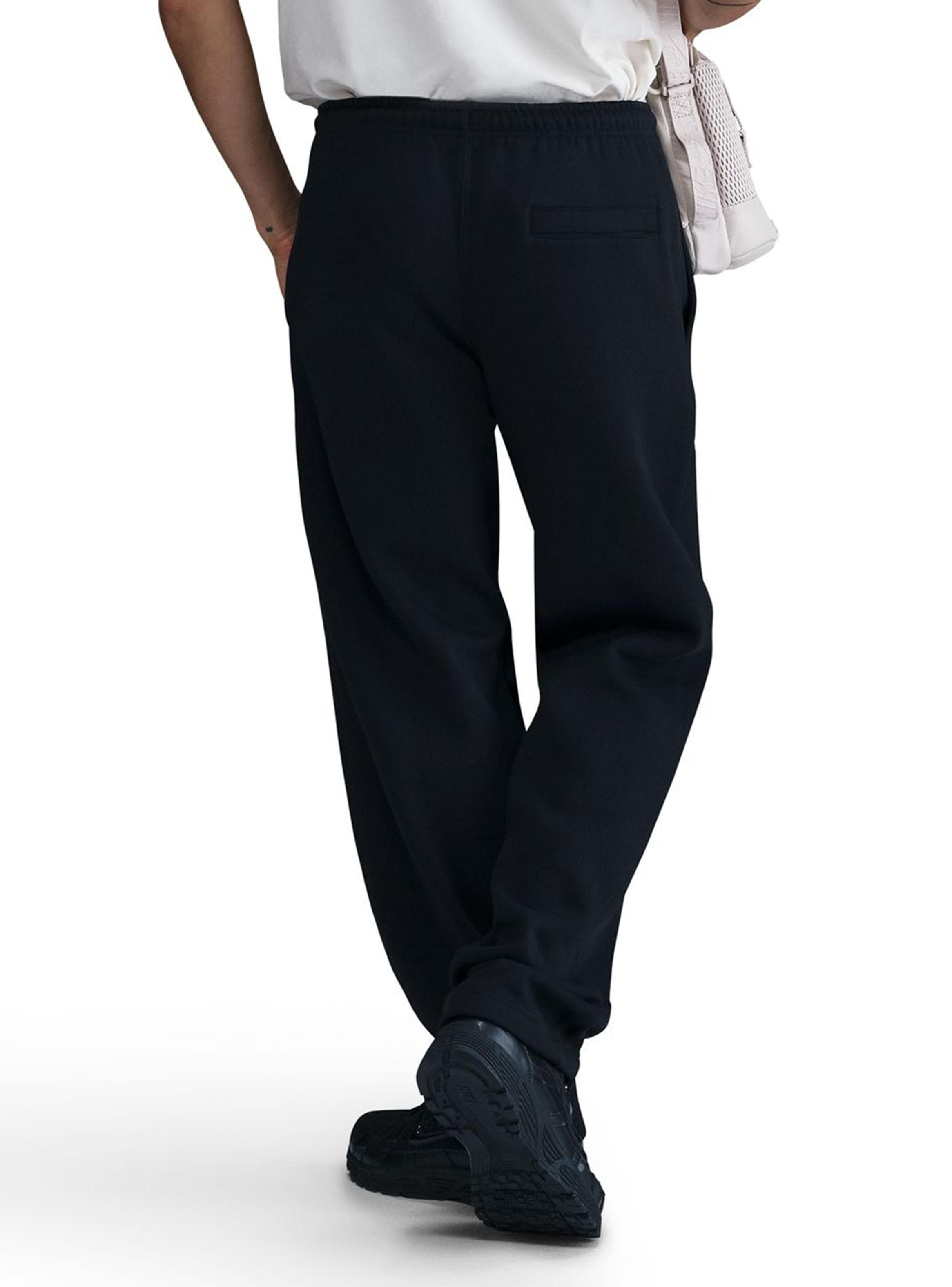 Pantalón Tejido Flecce con Dobladillo Abierto  Club Bb Oh-1