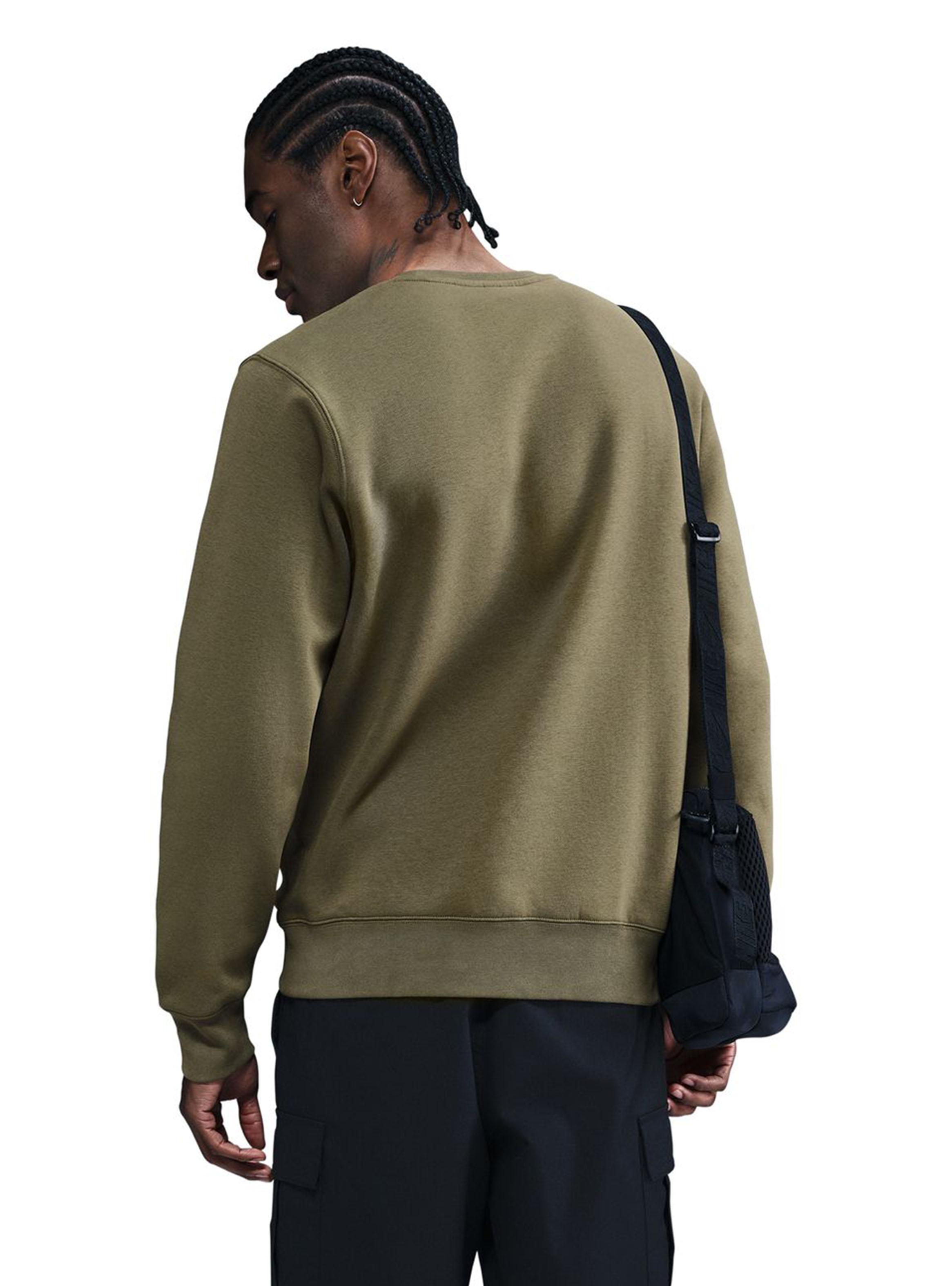 Polerón Tejido Fleece de Cuello Redondo  Club Bb Crew   -1