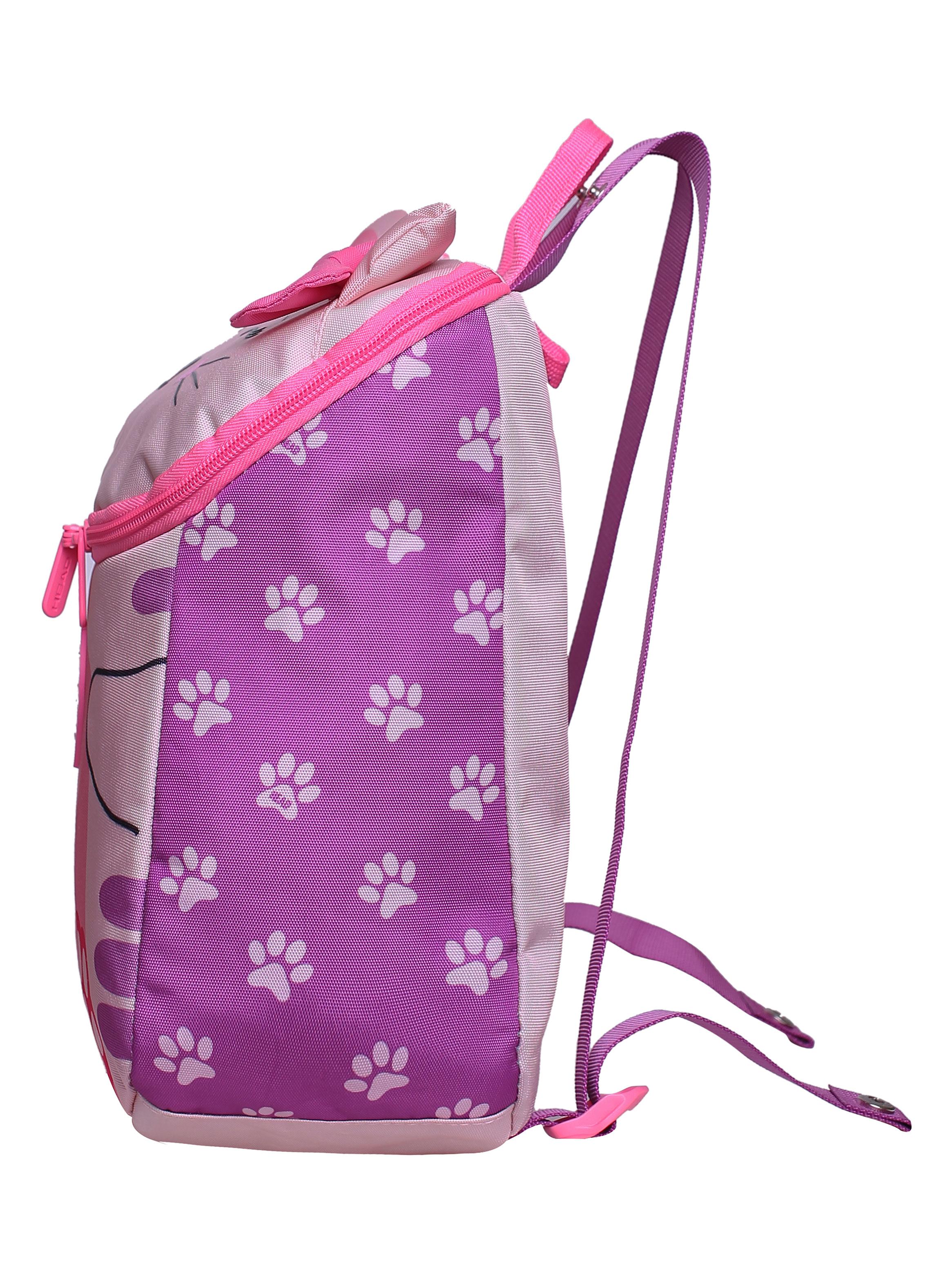 Mochila Infantil Toy 23 Gata Patitas Rosa-2
