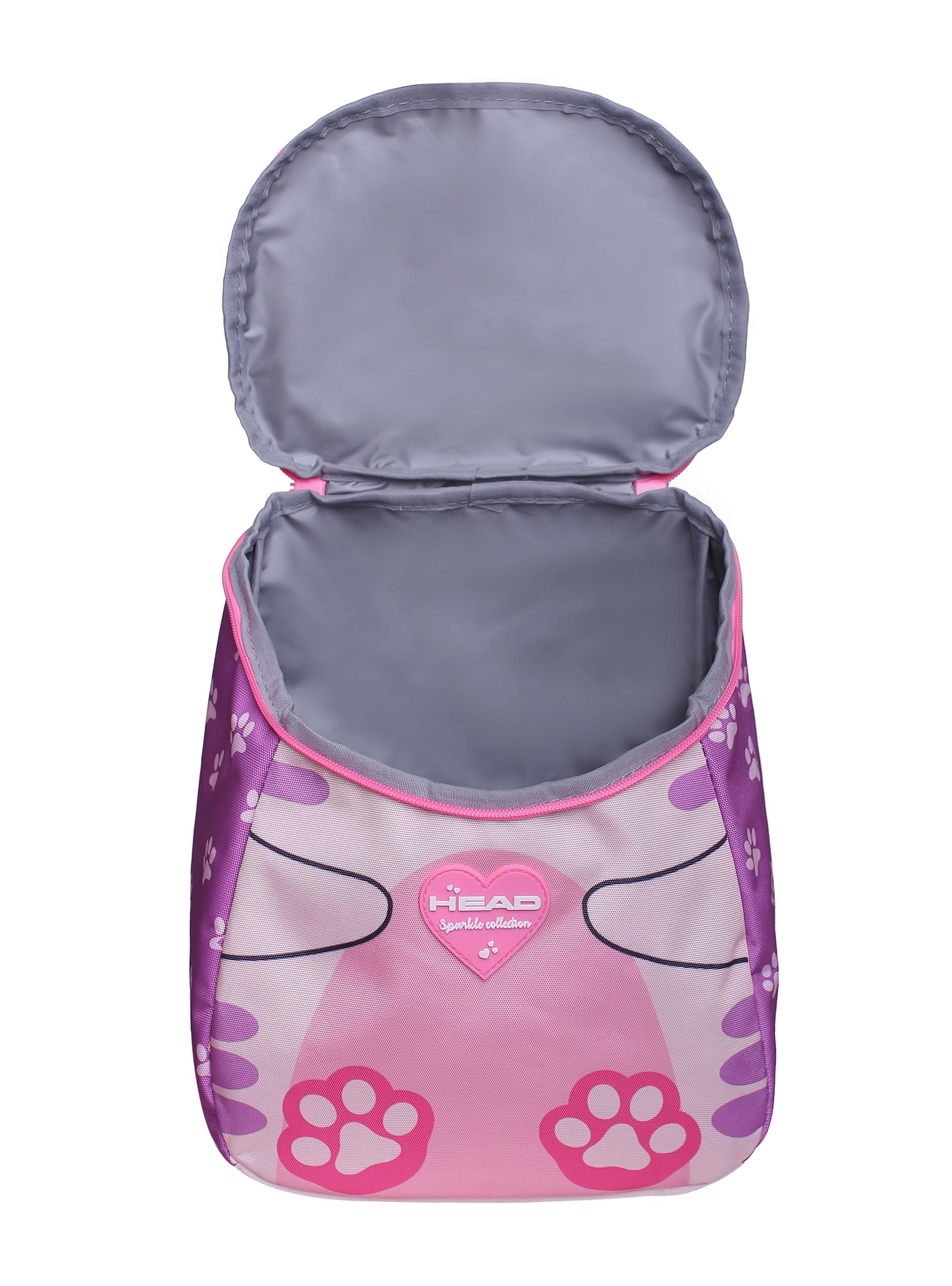Mochila Infantil Toy 23 Gata Patitas Rosa-3